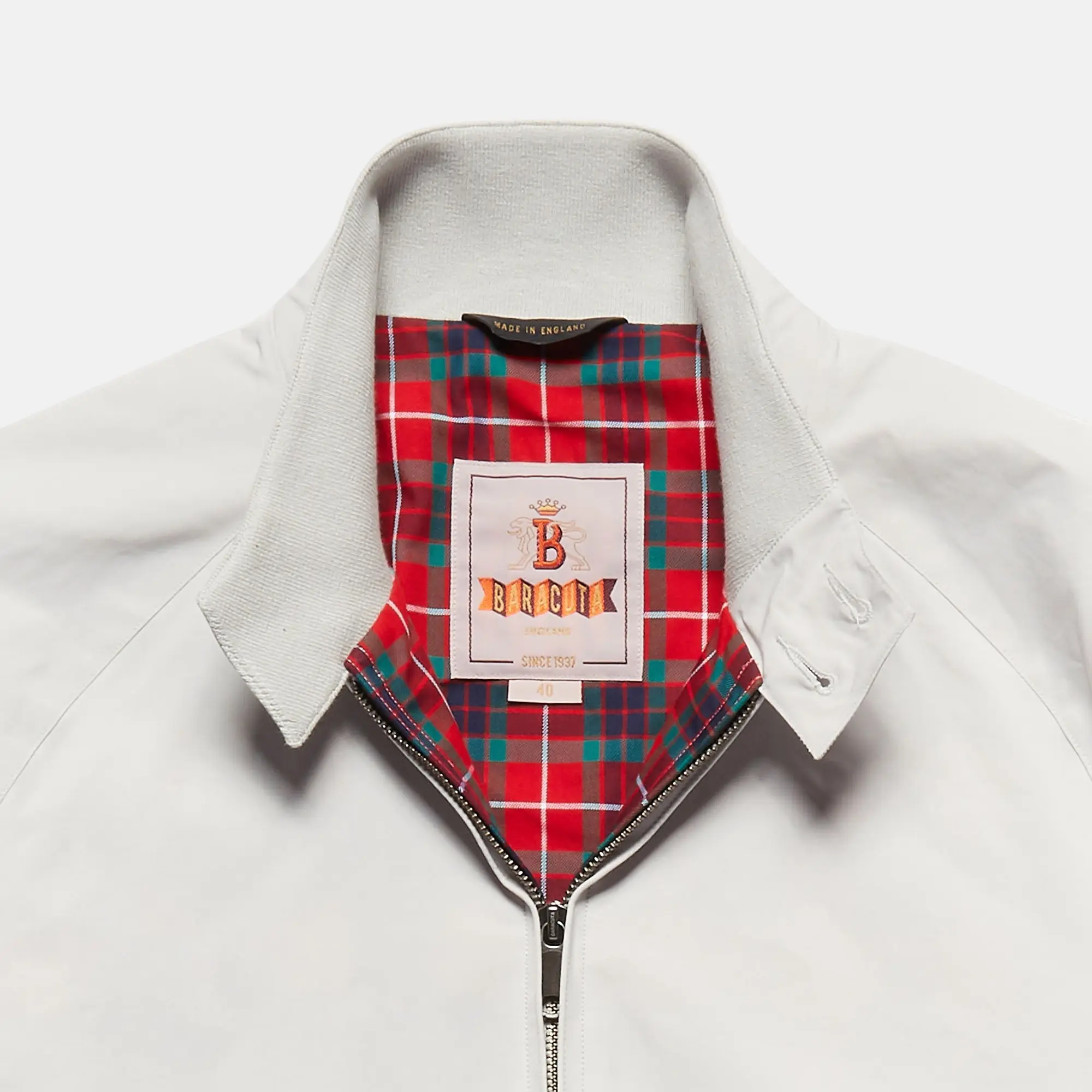 Product image 6 of 6 of Baracuta Men's G9 Harrington Jacket - Mist