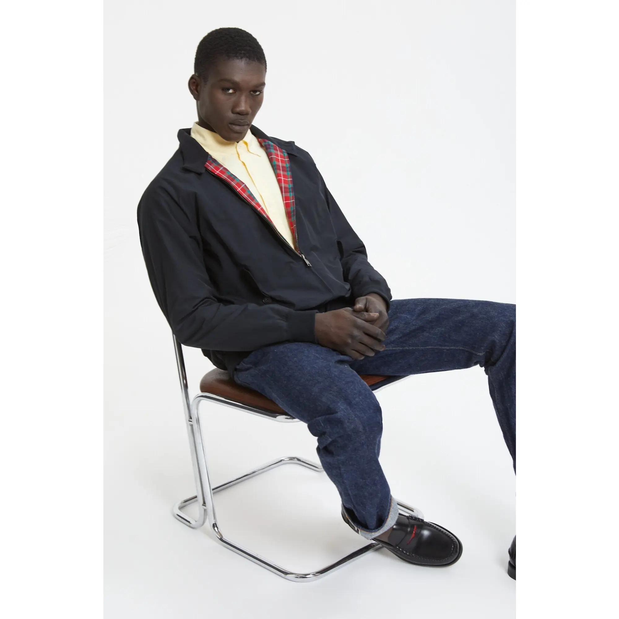 Product image 5 of 14 of Baracuta Men's G9 Harrington Jacket - Dark Navy