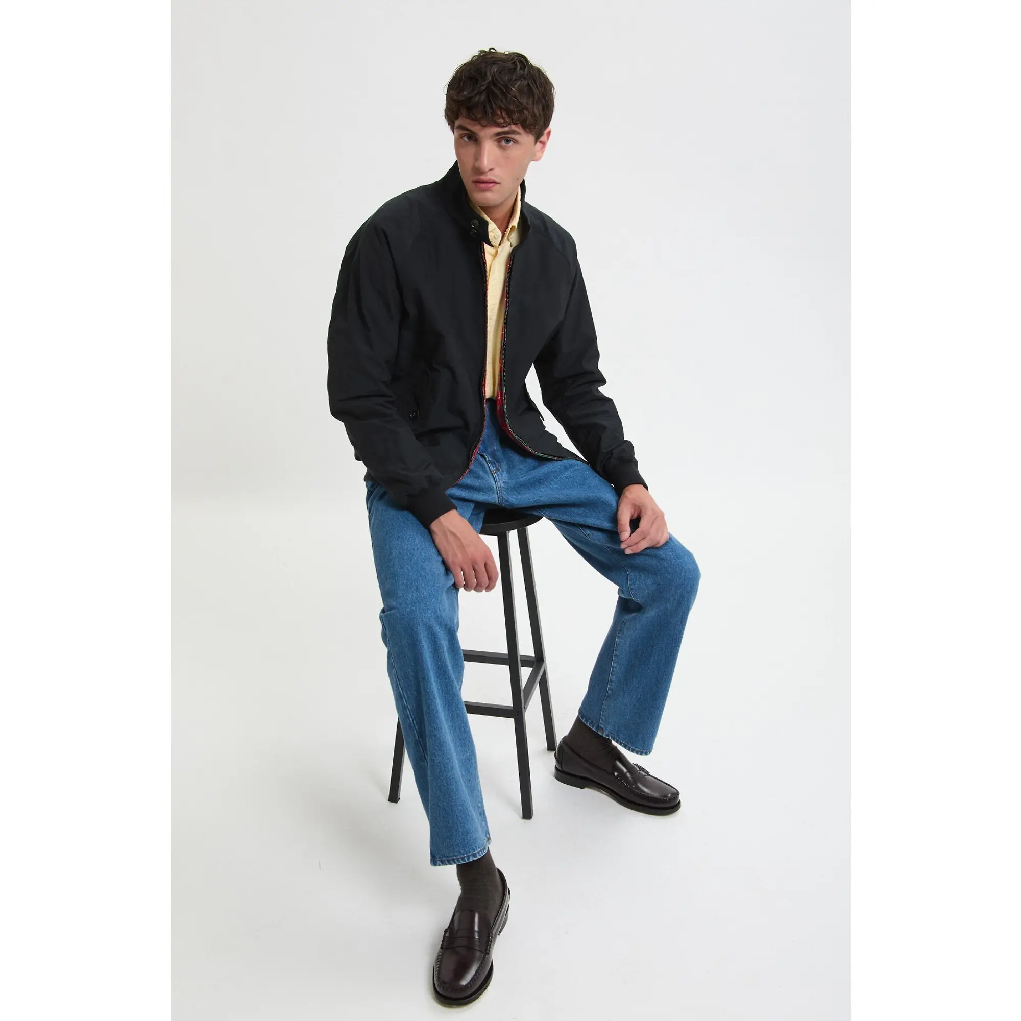 Product image 11 of 14 of Baracuta Men's G9 Harrington Jacket - Dark Navy
