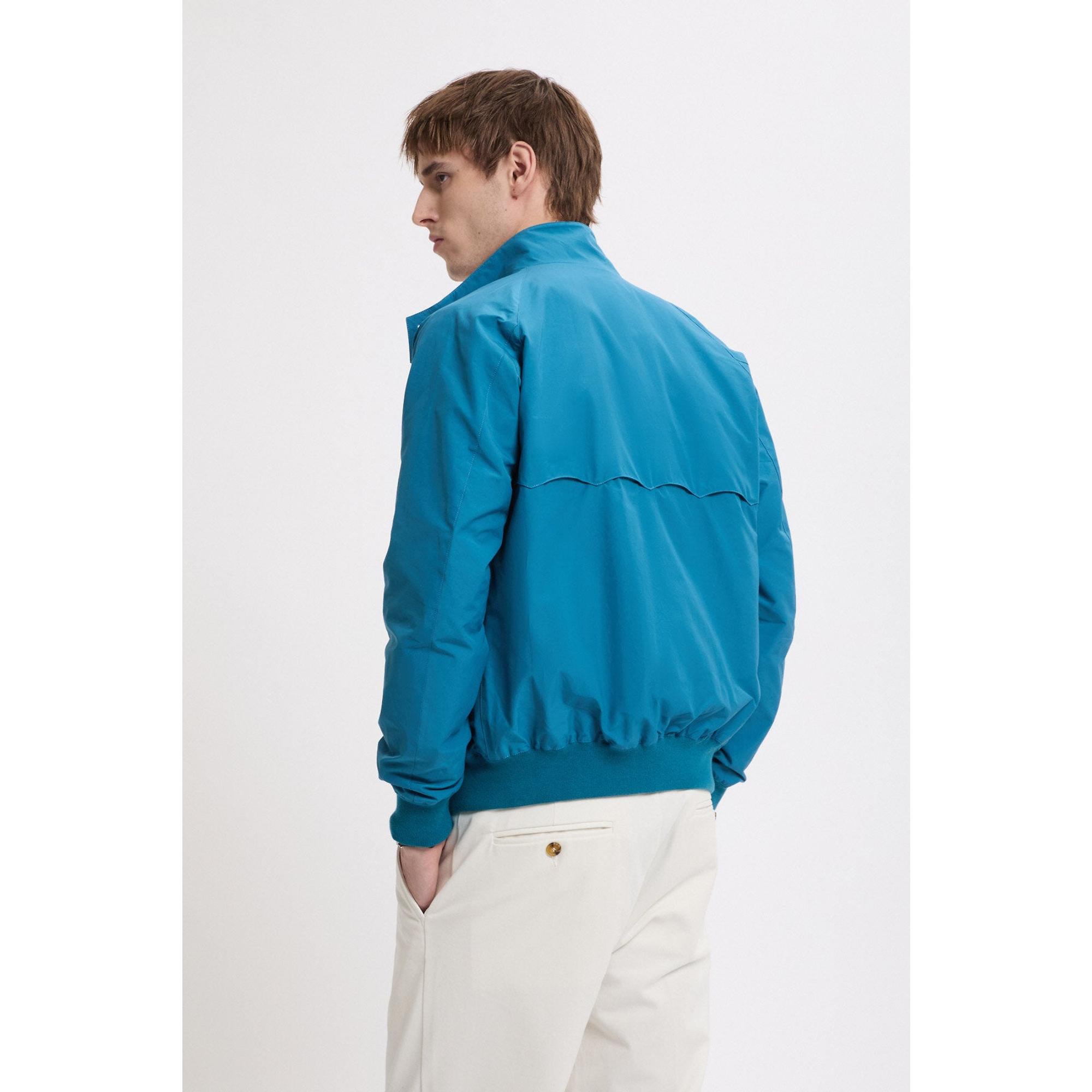 Baracuta Men's G9 Harrington Jacket - Cornish Blue | British Attire