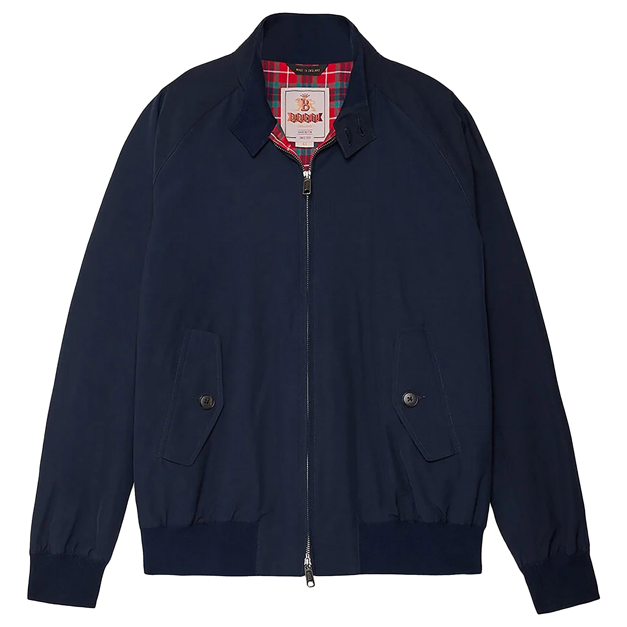 Baracuta Men's G9 Harrington Jacket - Navy | British Attire