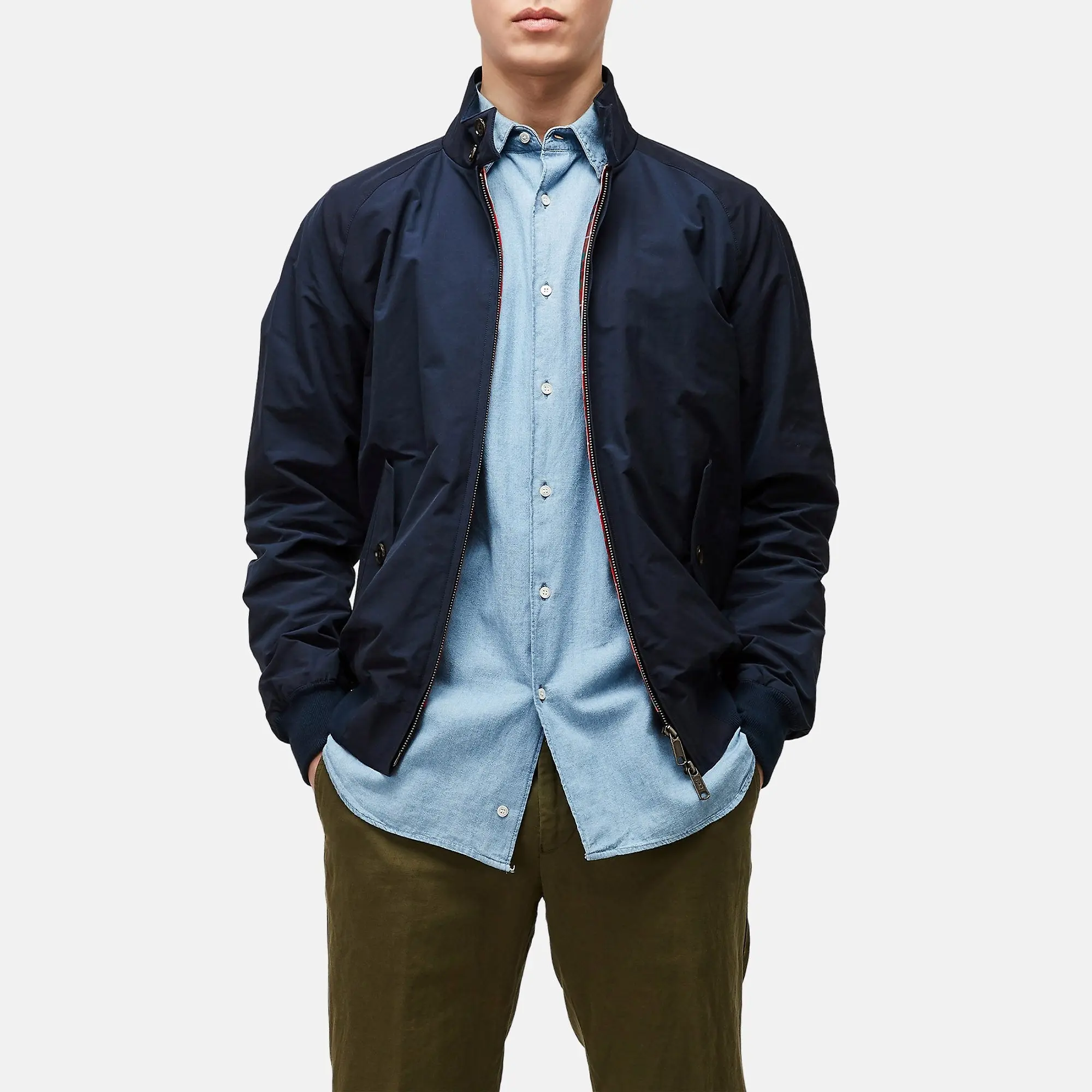 Product image 2 of 8 of Baracuta Men's G9 Harrington Jacket - Navy