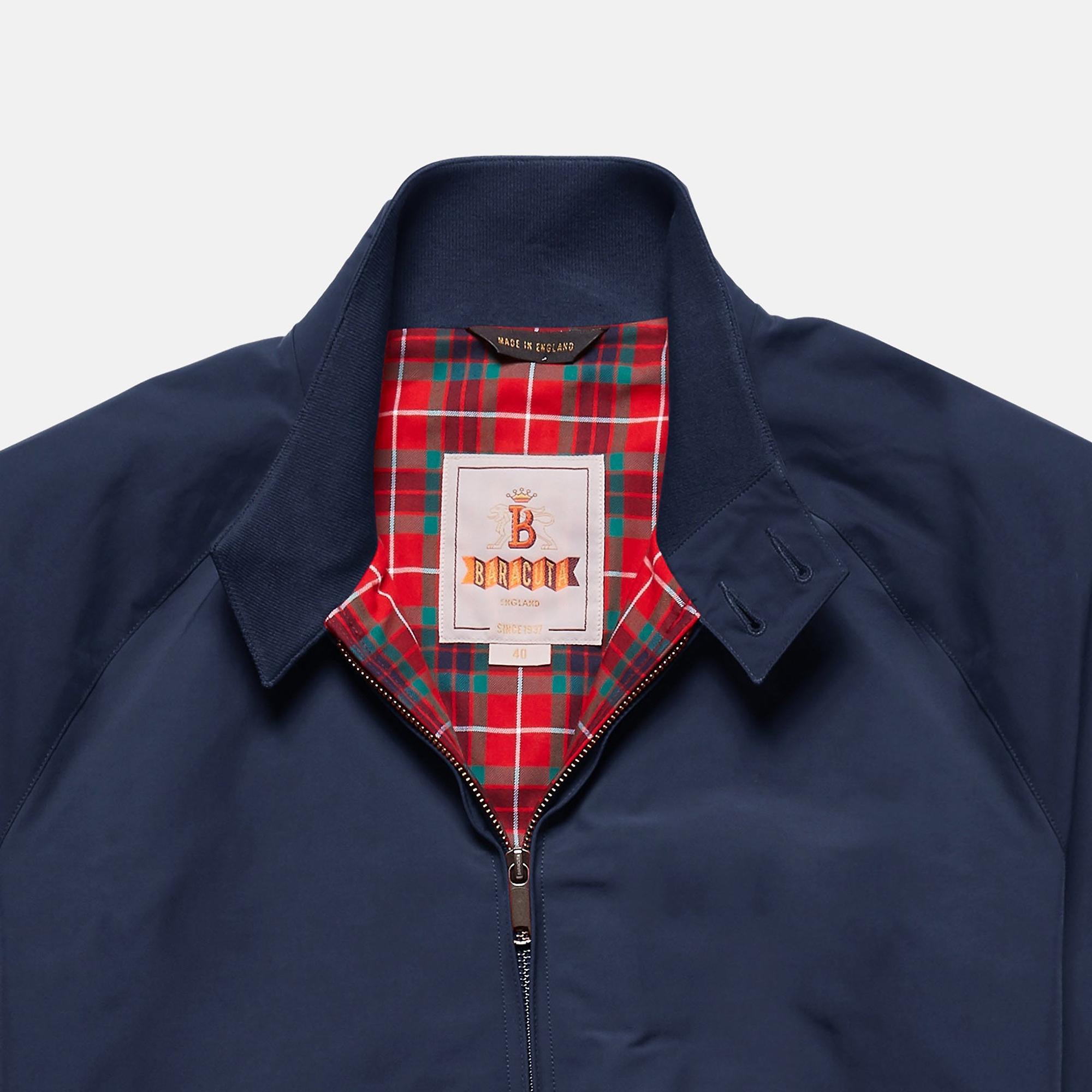 Baracuta Men's G9 Harrington Jacket - Navy | British Attire