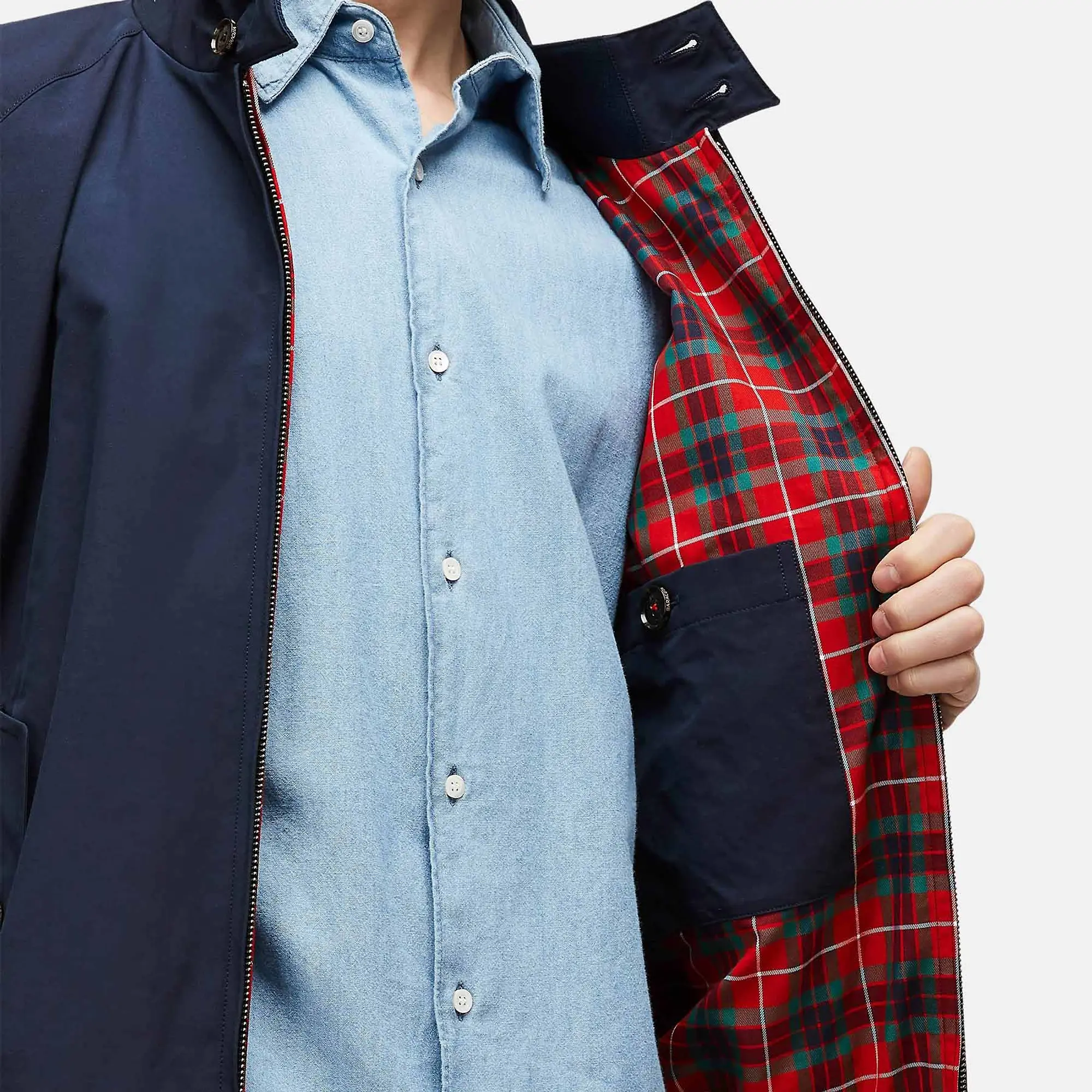 Product image 5 of 8 of Baracuta Men's G9 Harrington Jacket - Navy