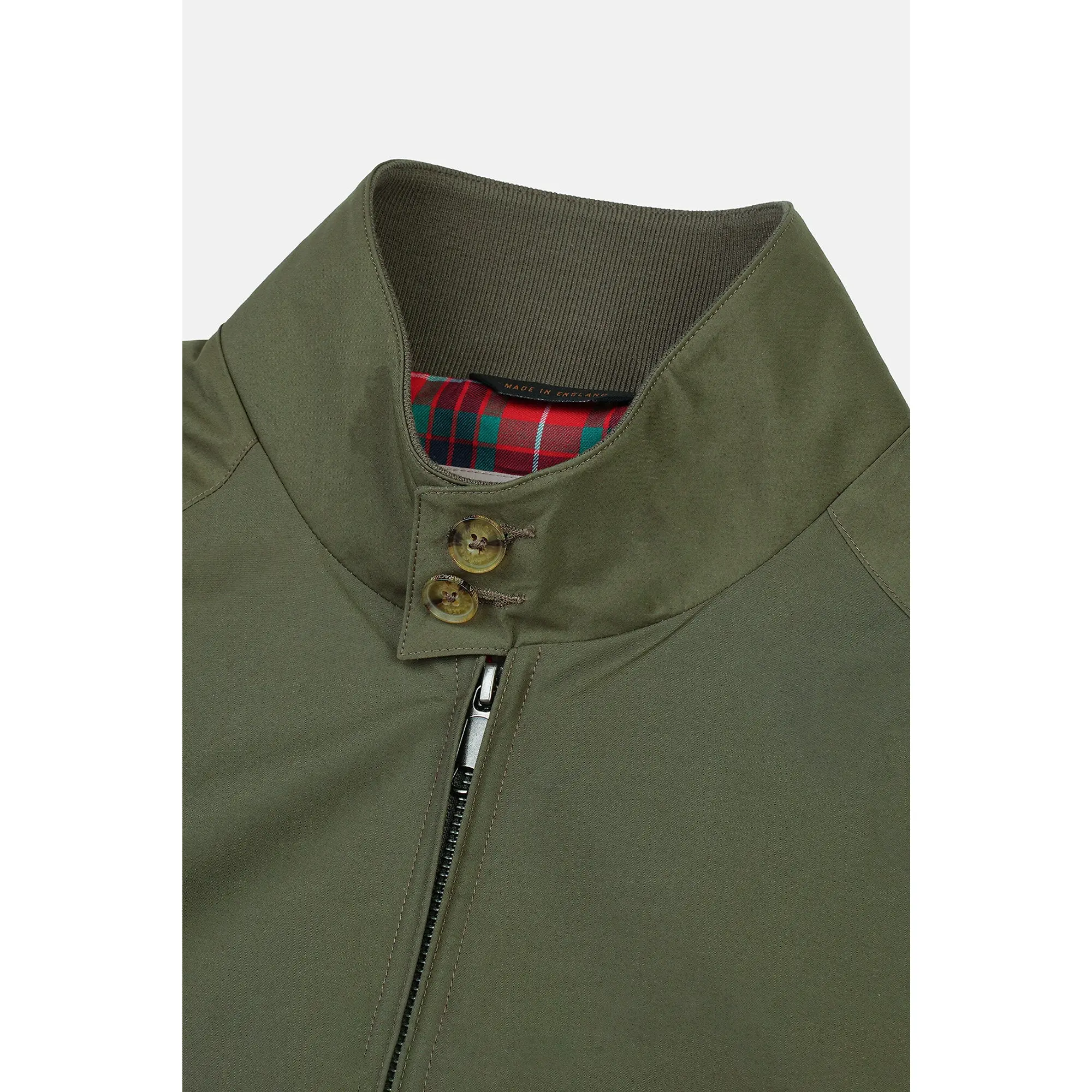 Product image 8 of 8 of Baracuta Men's G9 Baracuta Cloth Harrington Jacket - Beech