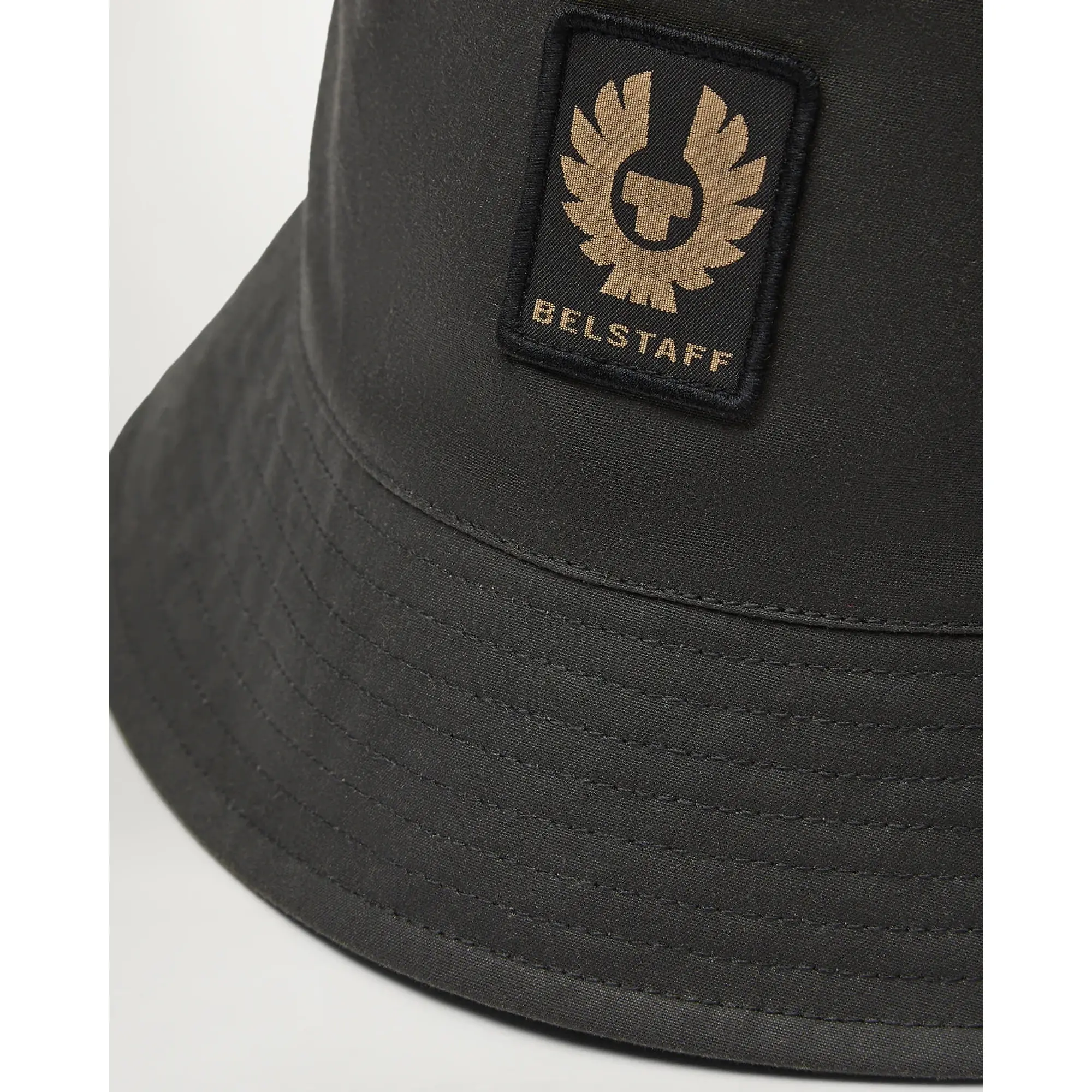 Product image 4 of 5 of Belstaff Waxed Cotton Phoenix Bucket Hat - Black