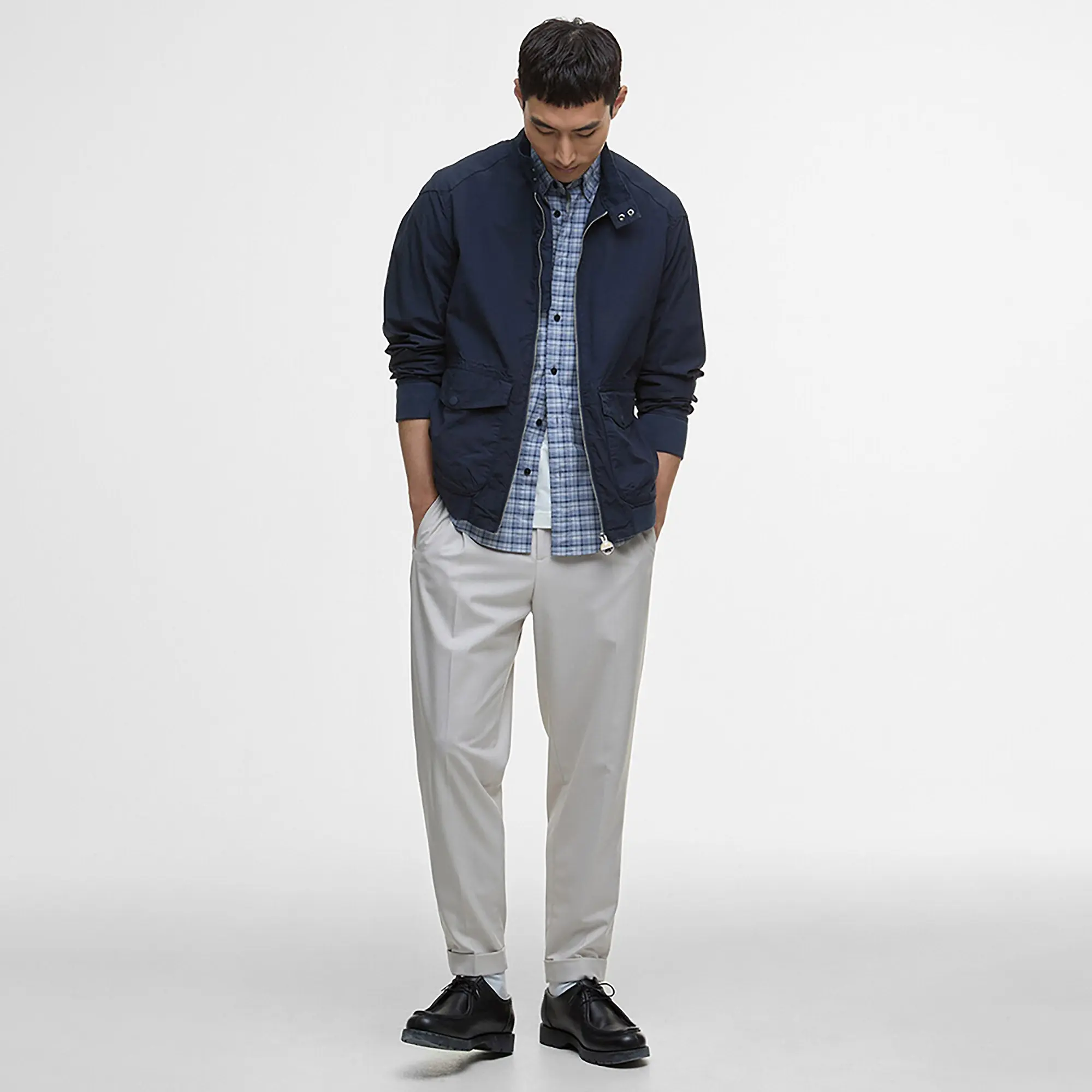Product image 3 of 7 of Barbour International Men's Matley Casual Jacket - Navy