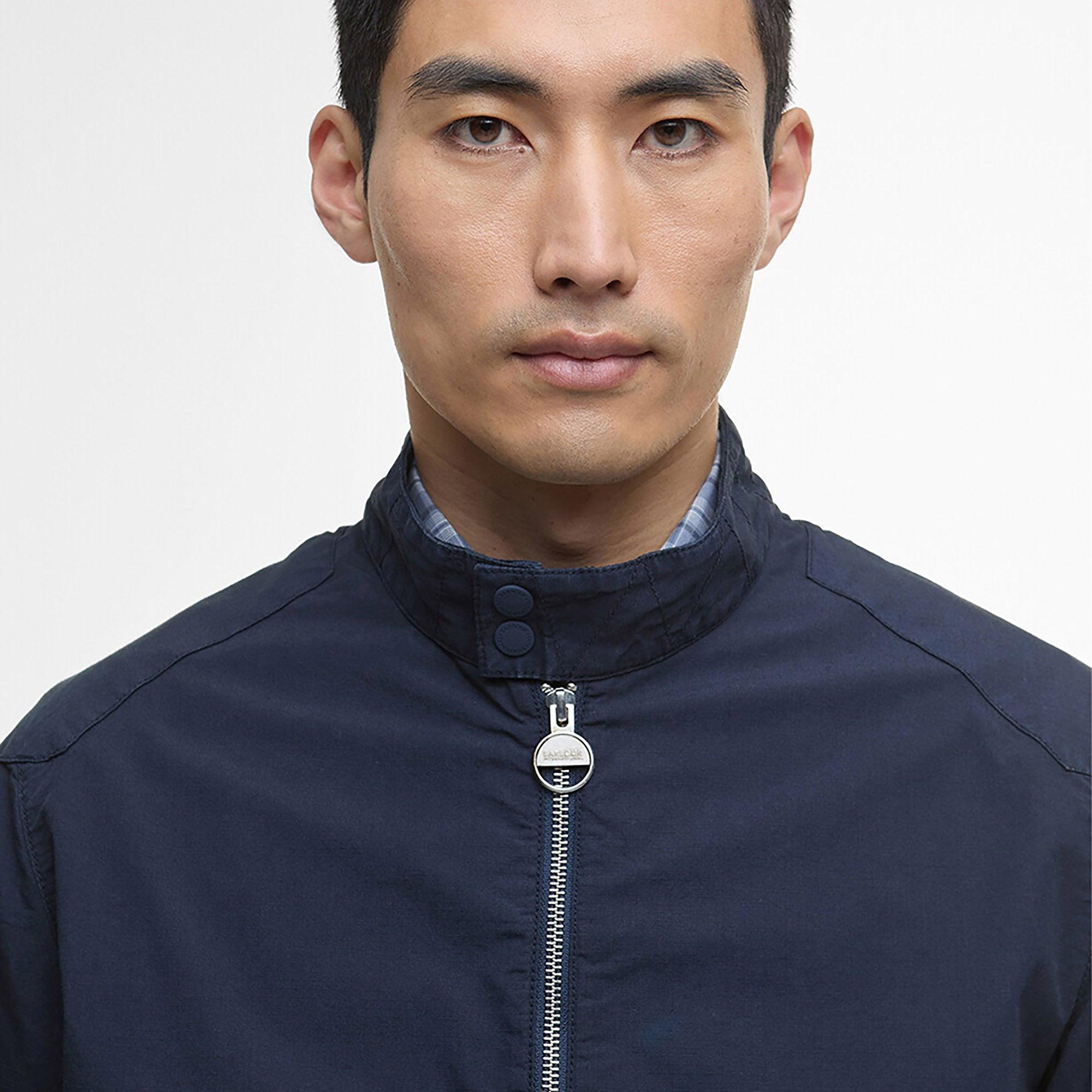 Barbour International Men's Matley Casual Jacket - Navy | British
