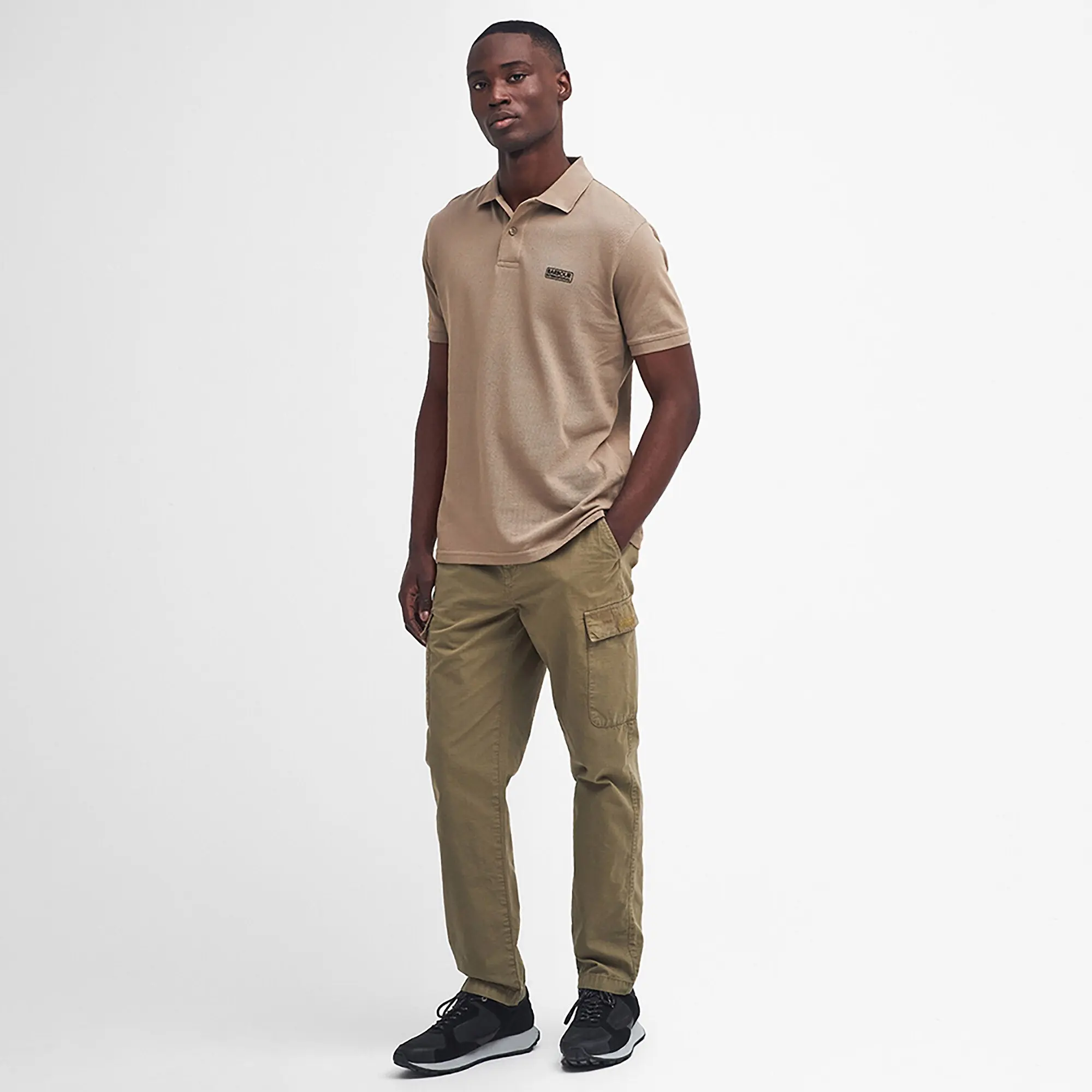 Product image 2 of 6 of Barbour International Men's Ripstop Cargo Trousers - Bleached Olive