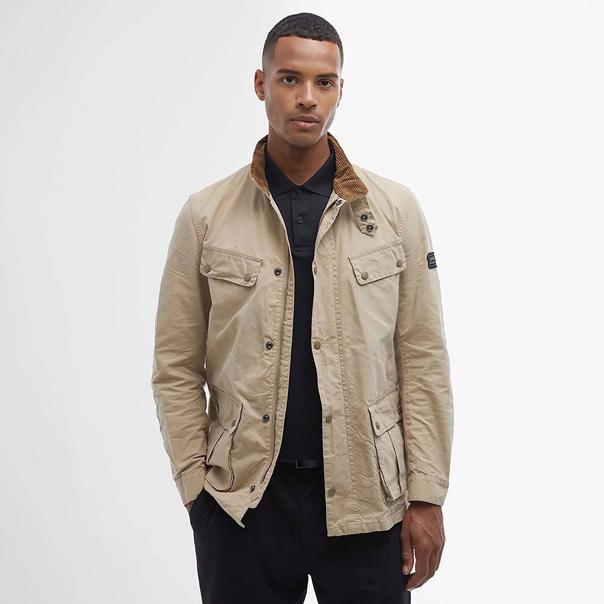 Product image 2 of 7 of Barbour International Men's Summer Wash Duke Jacket - Beige