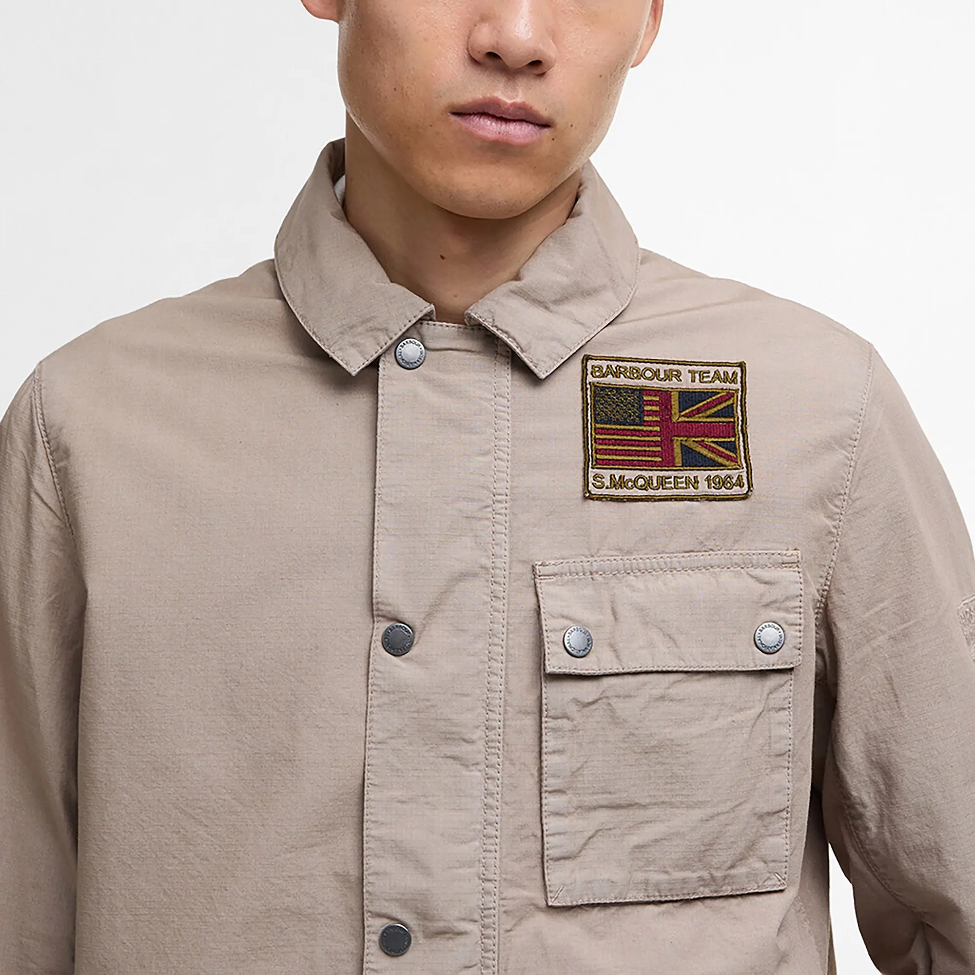 Product image 5 of 8 of Barbour International Men's Workers Casual Jacket - Timberwolf