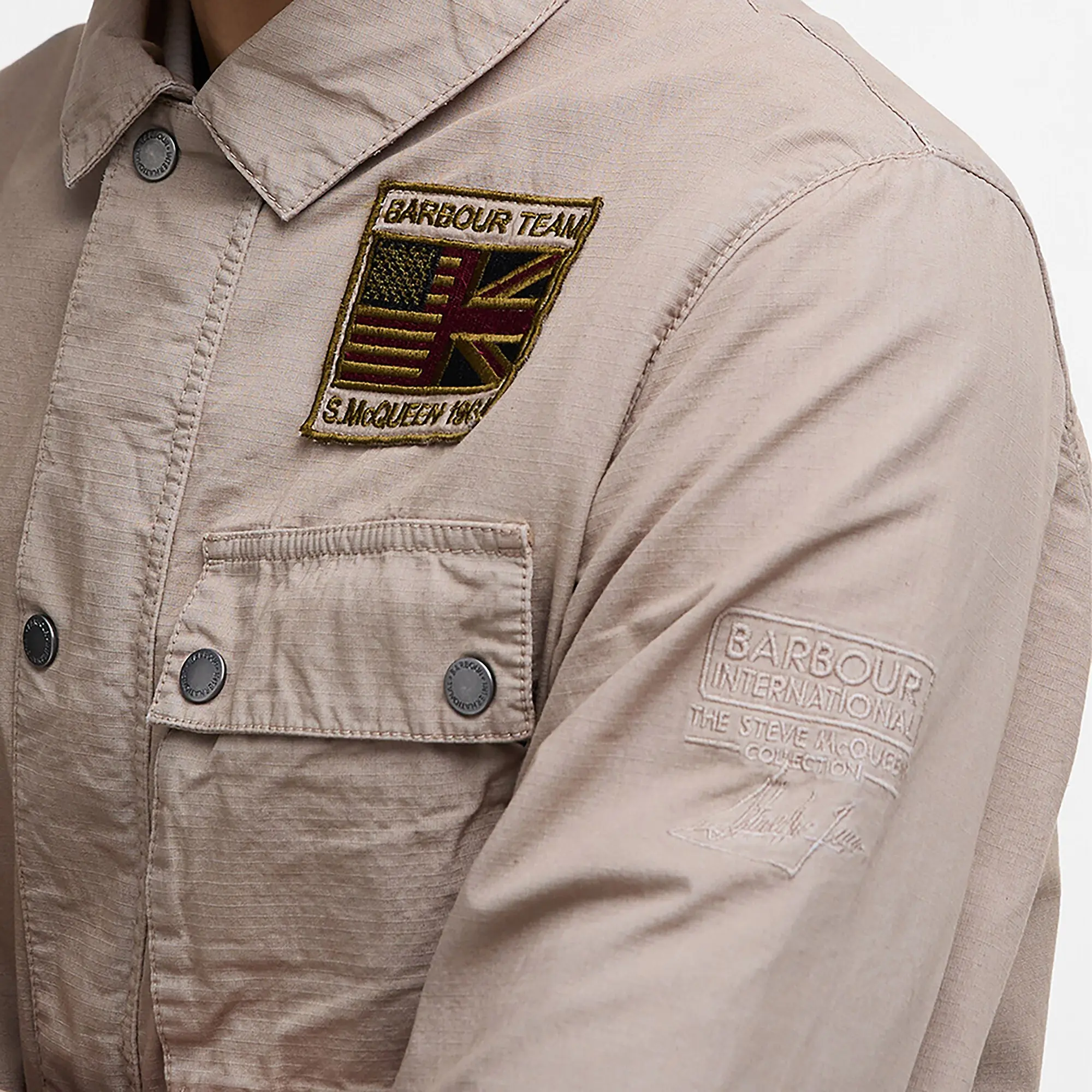 Product image 7 of 8 of Barbour International Men's Workers Casual Jacket - Timberwolf