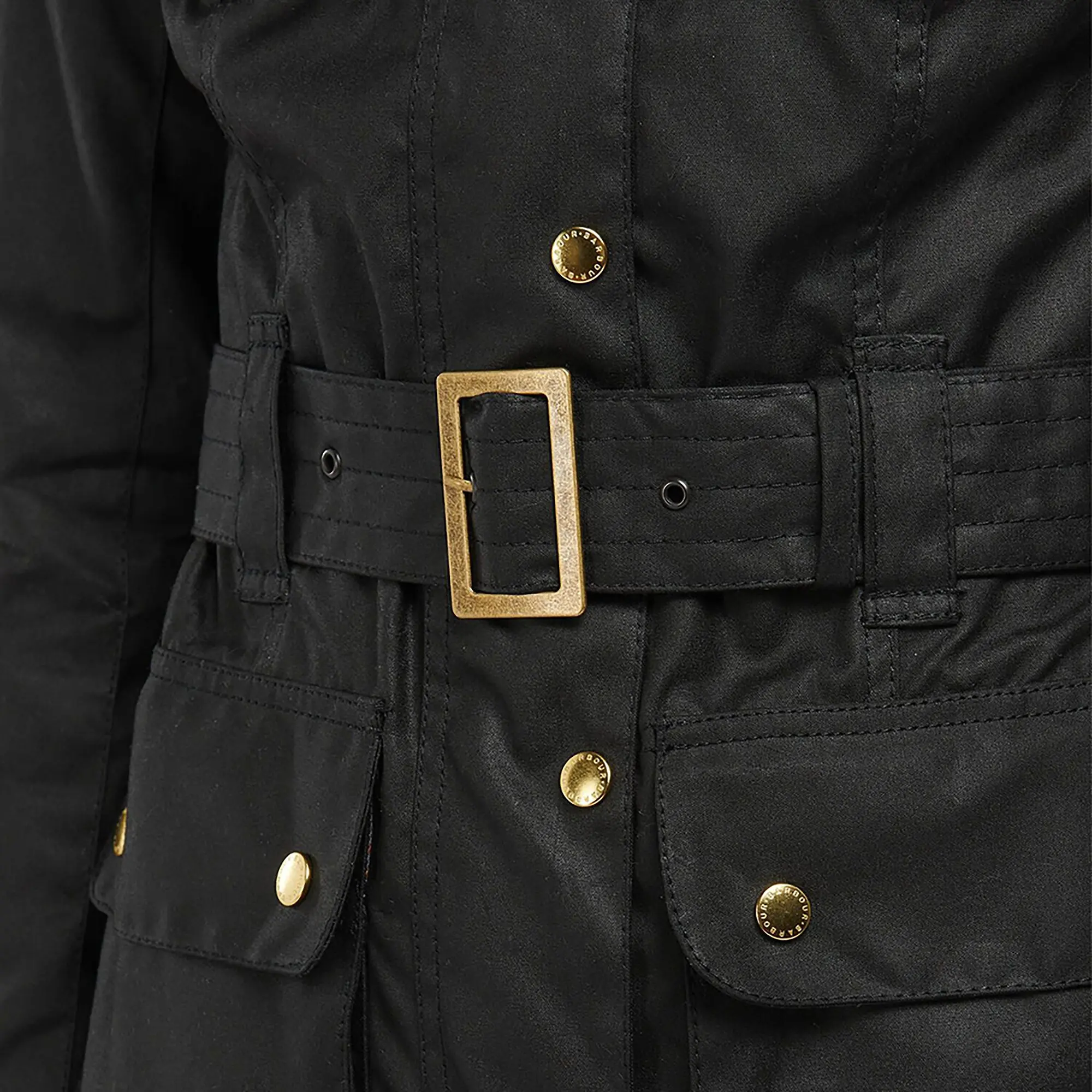 Product image 10 of 11 of Barbour International Women's International Wax Jacket - Black