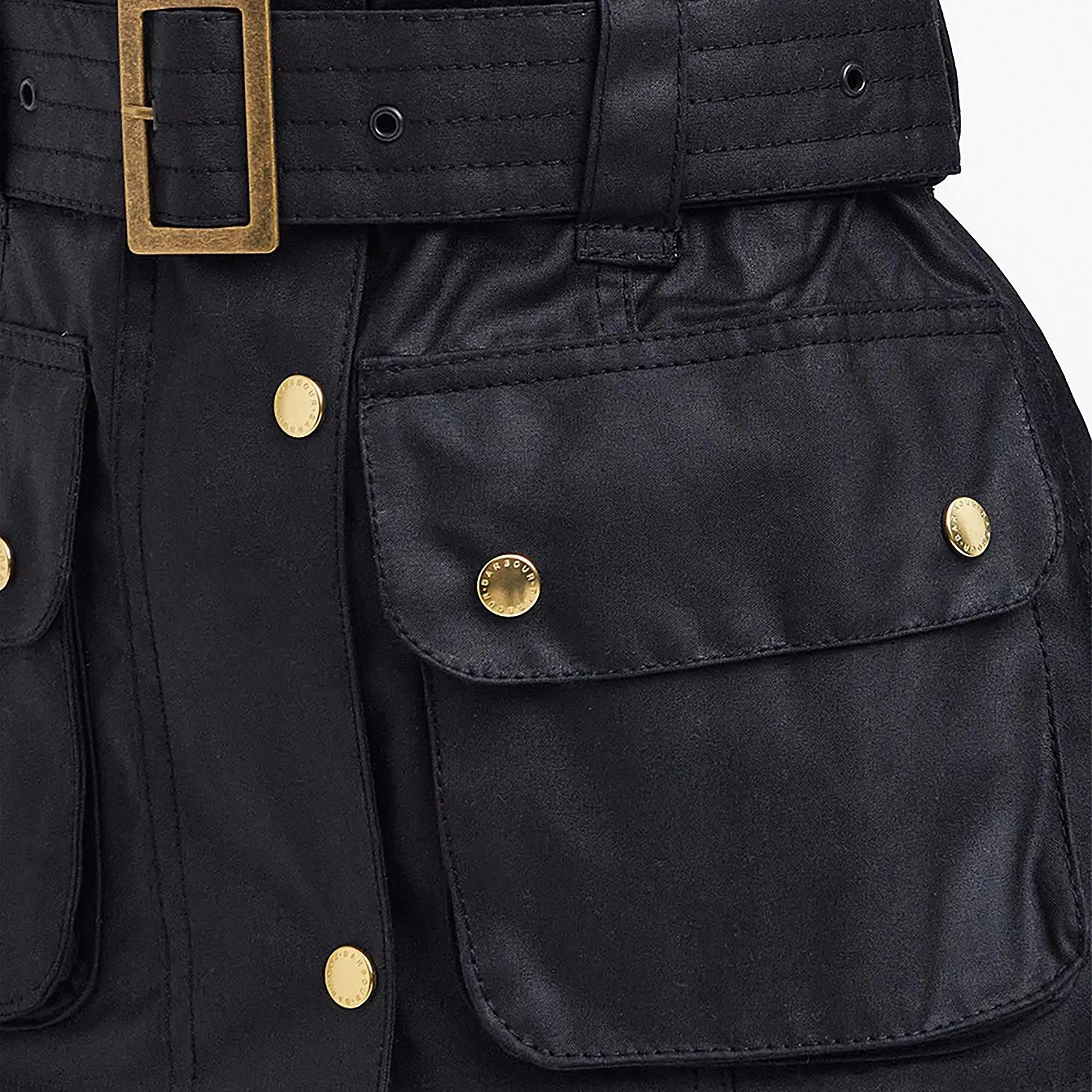 Product image 6 of 11 of Barbour International Women's International Wax Jacket - Black