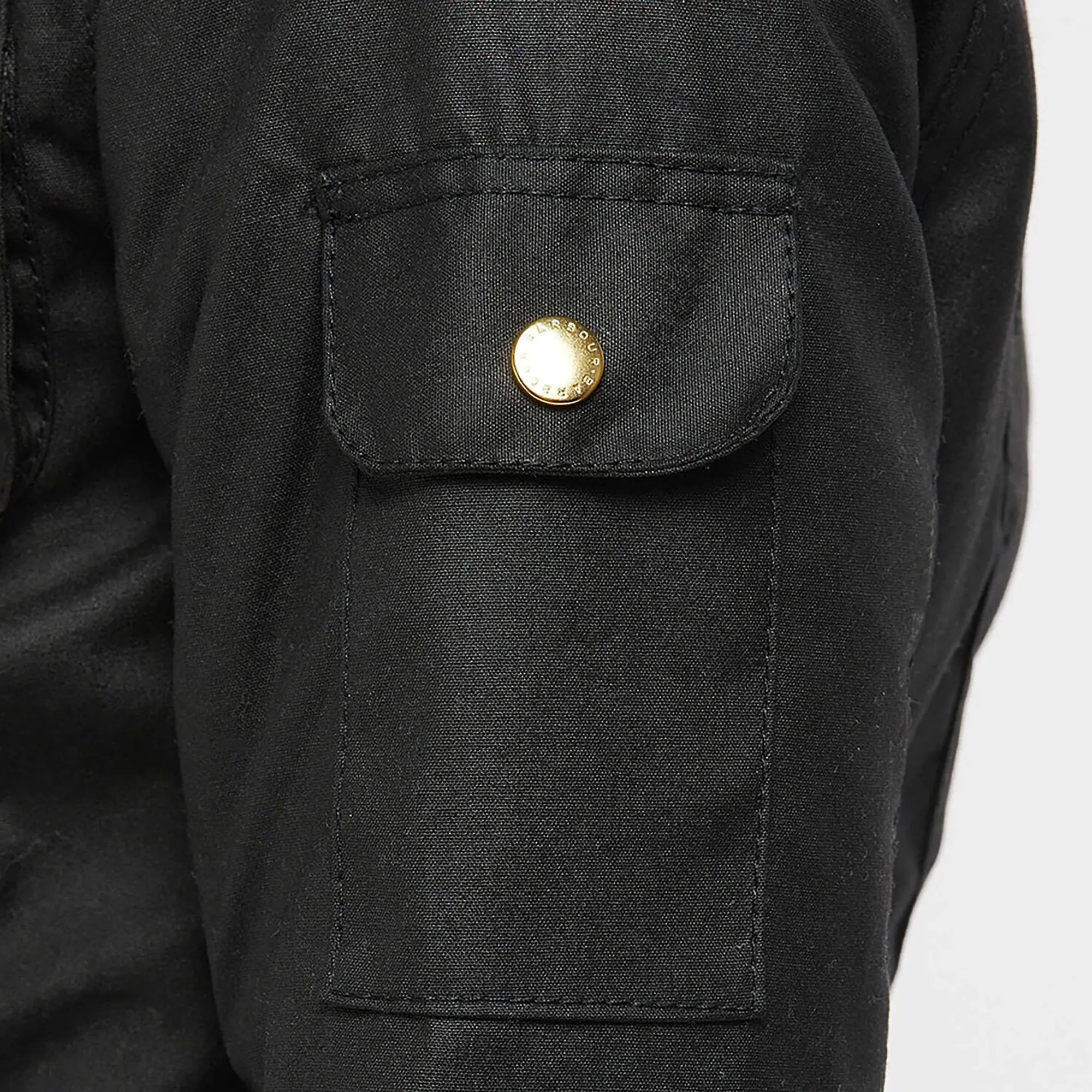 Product image 9 of 11 of Barbour International Women's International Wax Jacket - Black