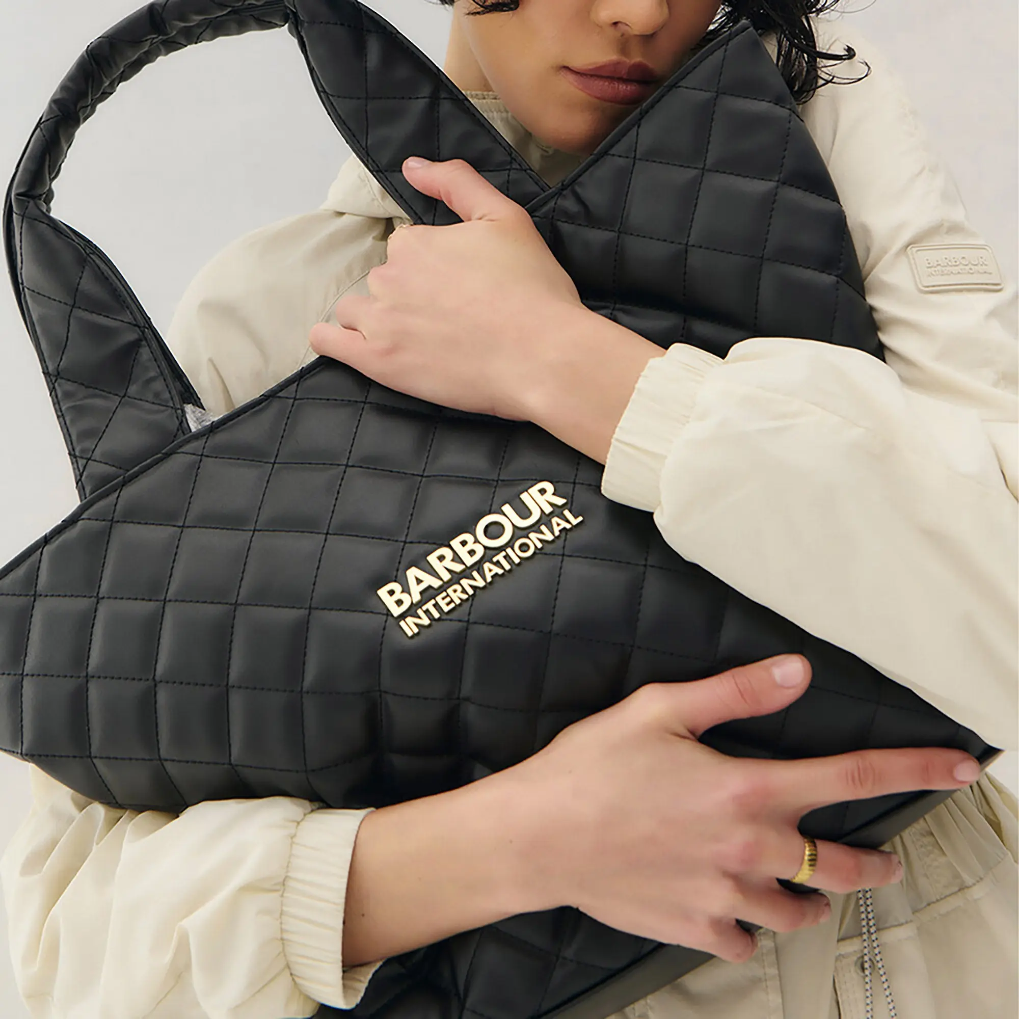 Product image 7 of 7 of Barbour International Women's Misha Casual Jacket - Silver Birch