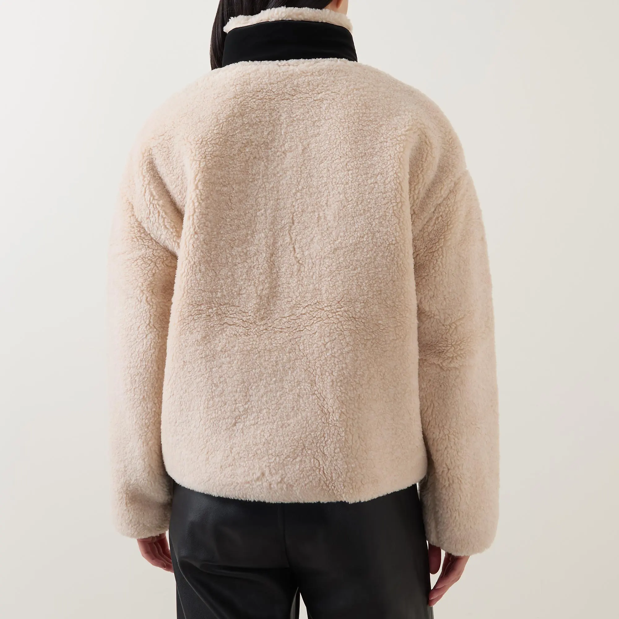 Product image 4 of 5 of Barbour International Women's Palma Fleece - Jasmine/Black