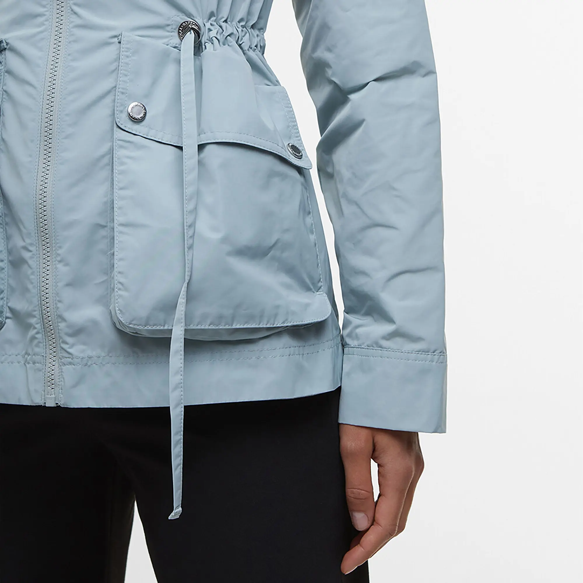 Product image 7 of 7 of Barbour International Women's Piper Showerproof Jacket - Light Steel Blue
