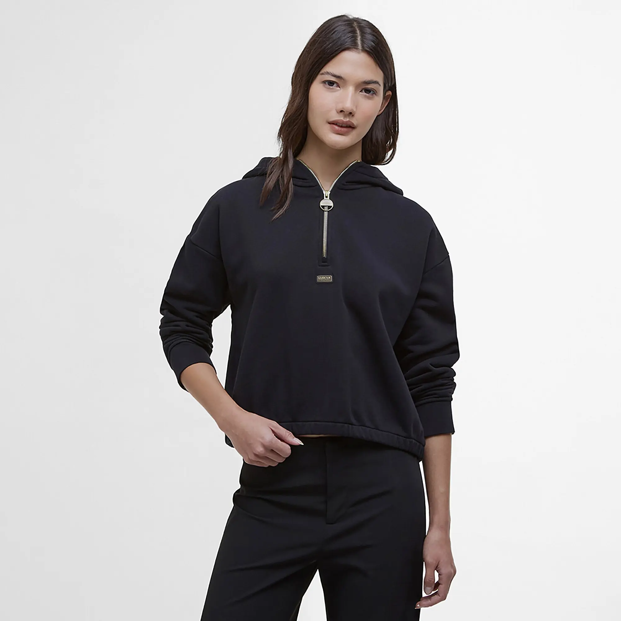 Product image 2 of 6 of Barbour International Women's Priya Hoodie - Black