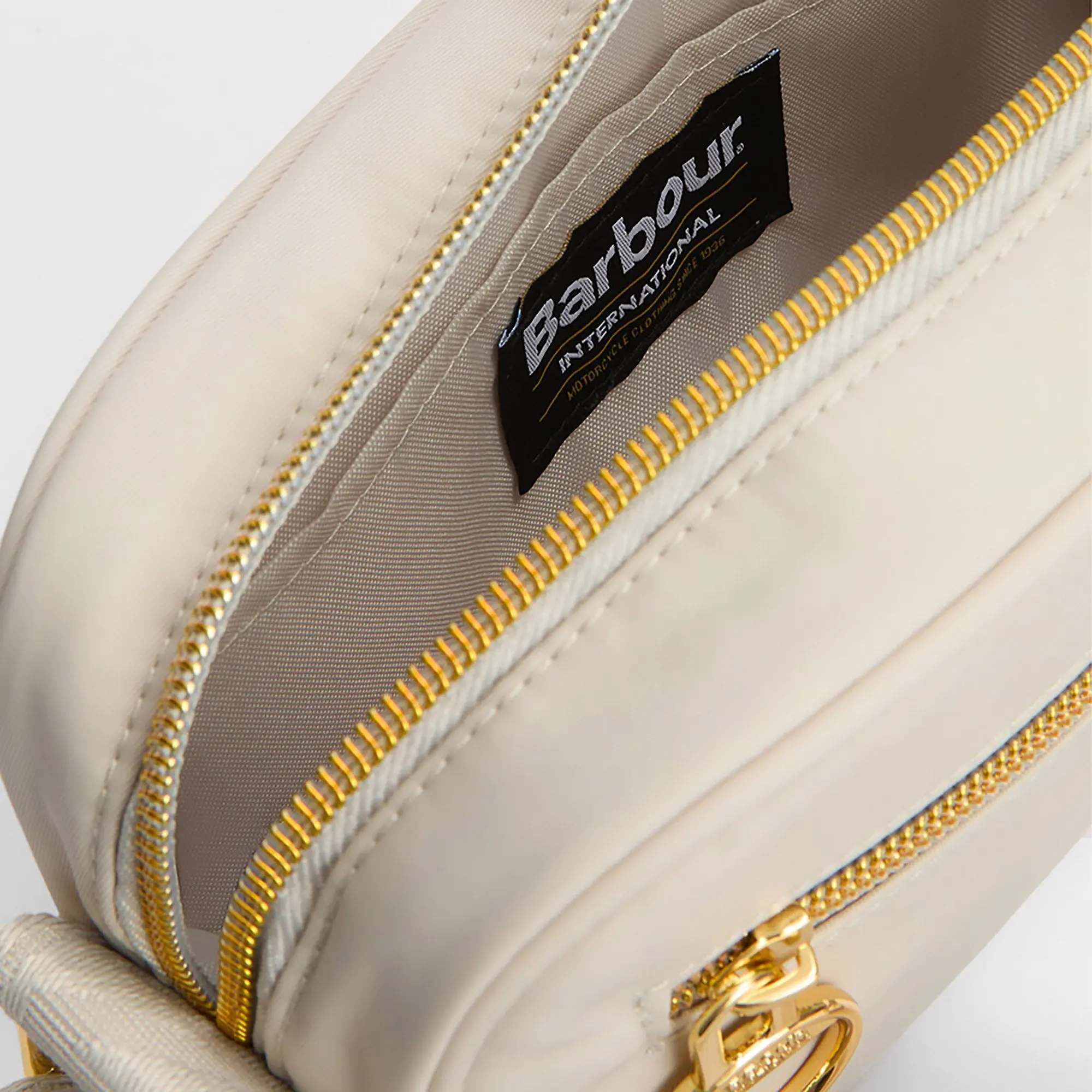 Product image 9 of 9 of Barbour International Women's Qualify Micro Crossbody Bag - Light Pearl