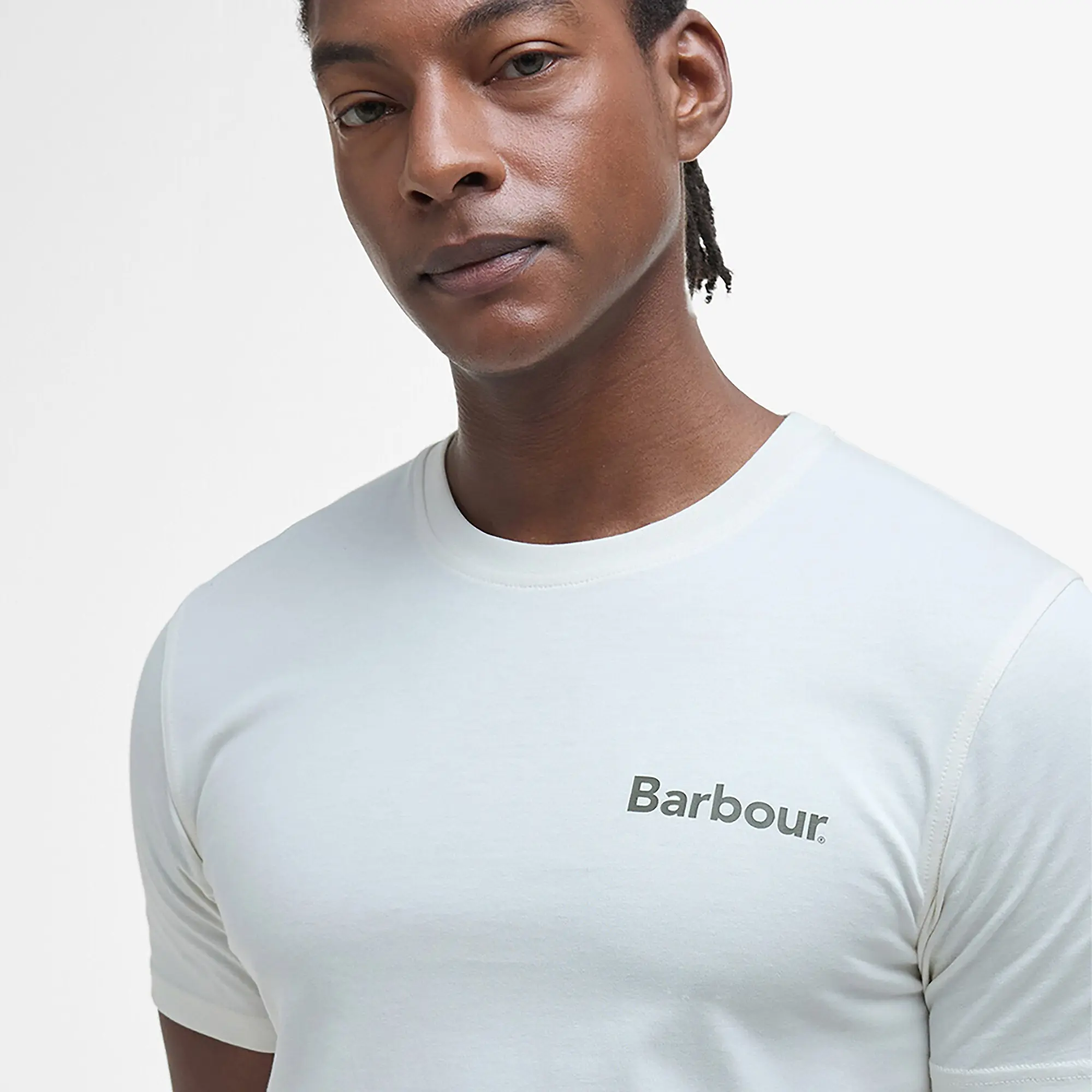 Product image 5 of 6 of Barbour Men's Camber Graphic T-Shirt - Antique White