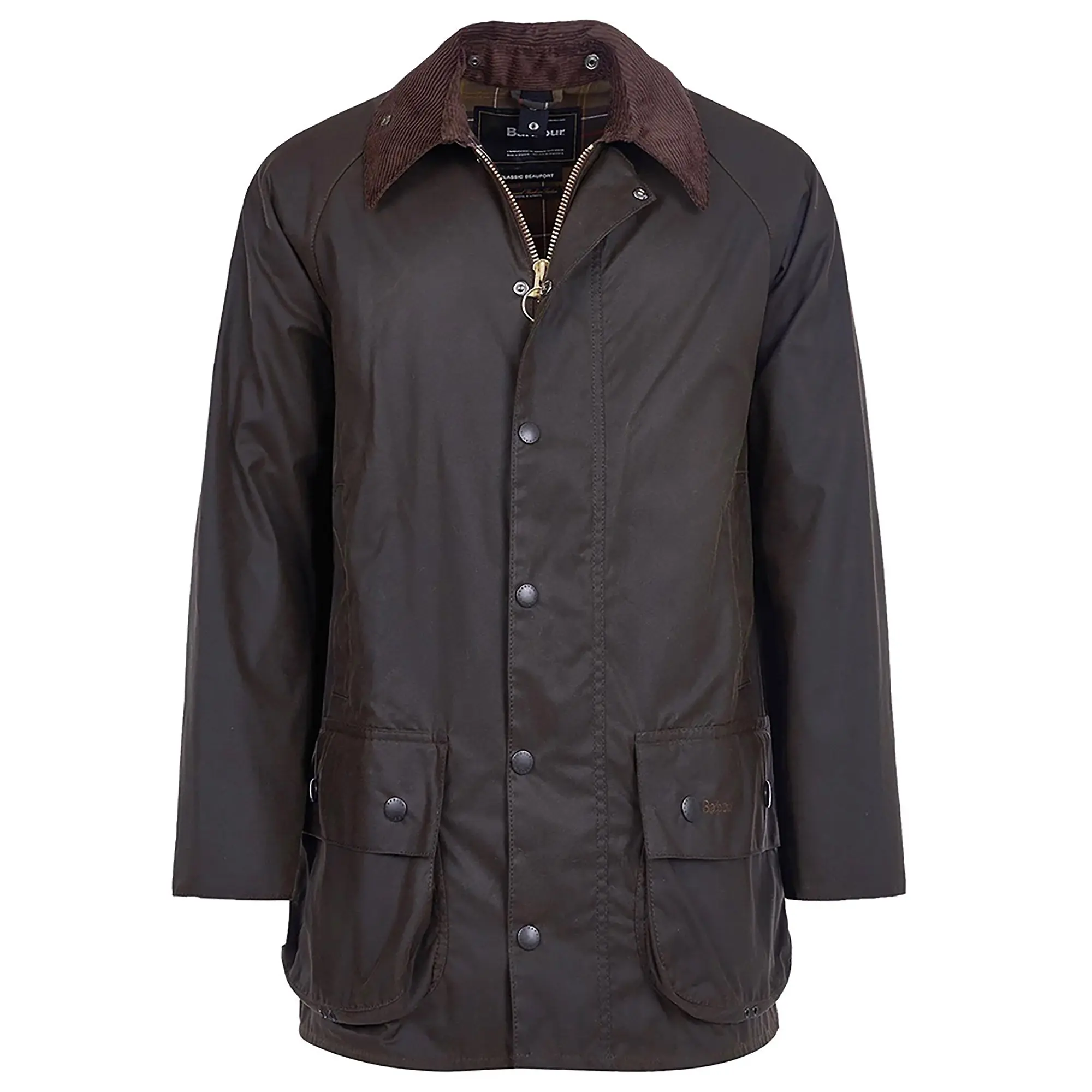 Product image 1 of 8 of Barbour Men's Classic Beaufort Waxed Jacket - Olive