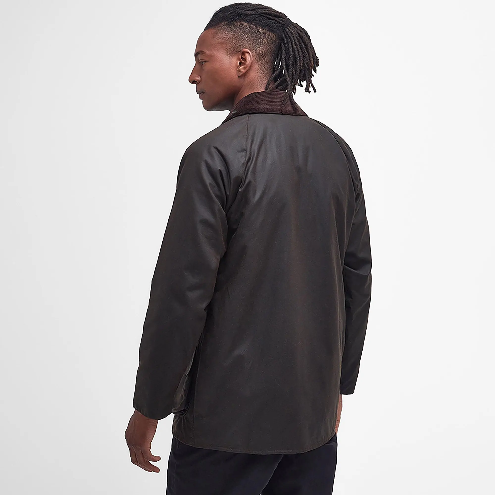 Product image 4 of 8 of Barbour Men's Classic Beaufort Waxed Jacket - Olive