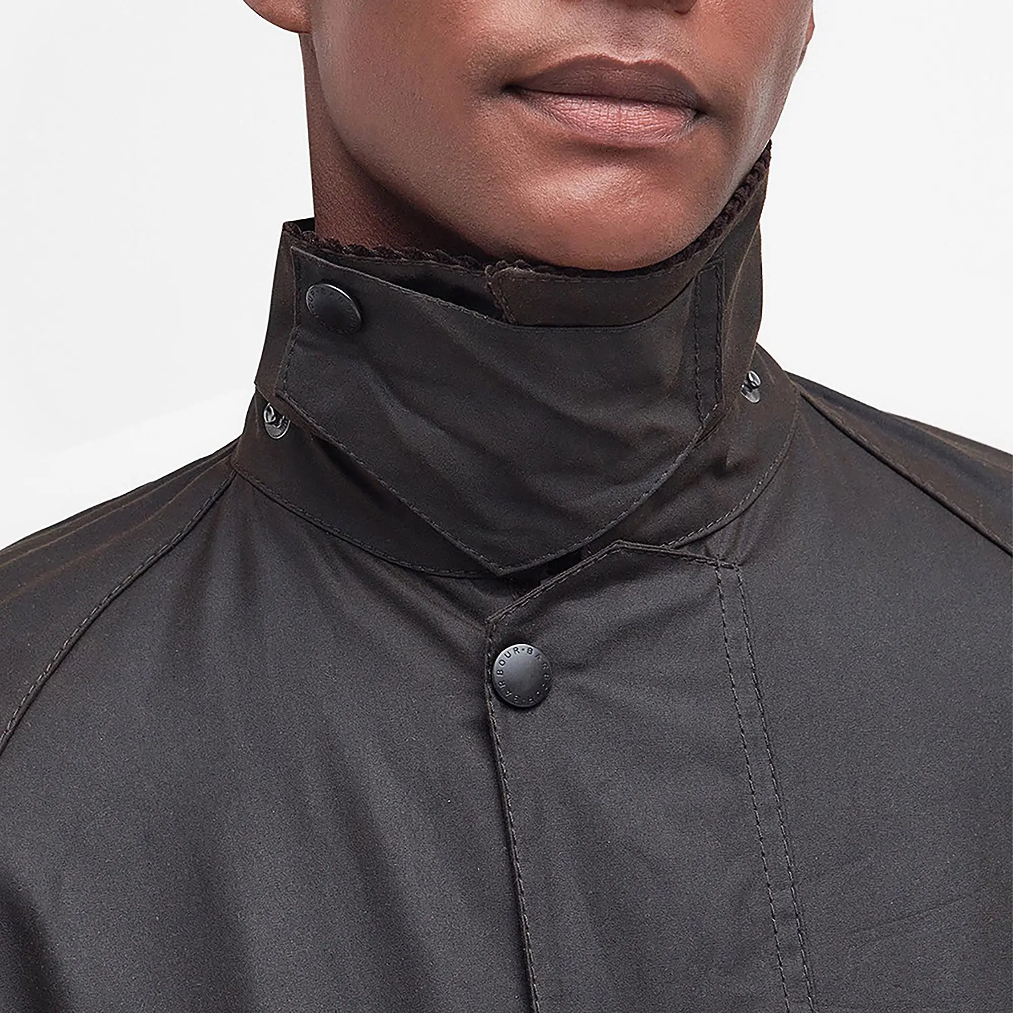 Product image 6 of 8 of Barbour Men's Classic Beaufort Waxed Jacket - Olive