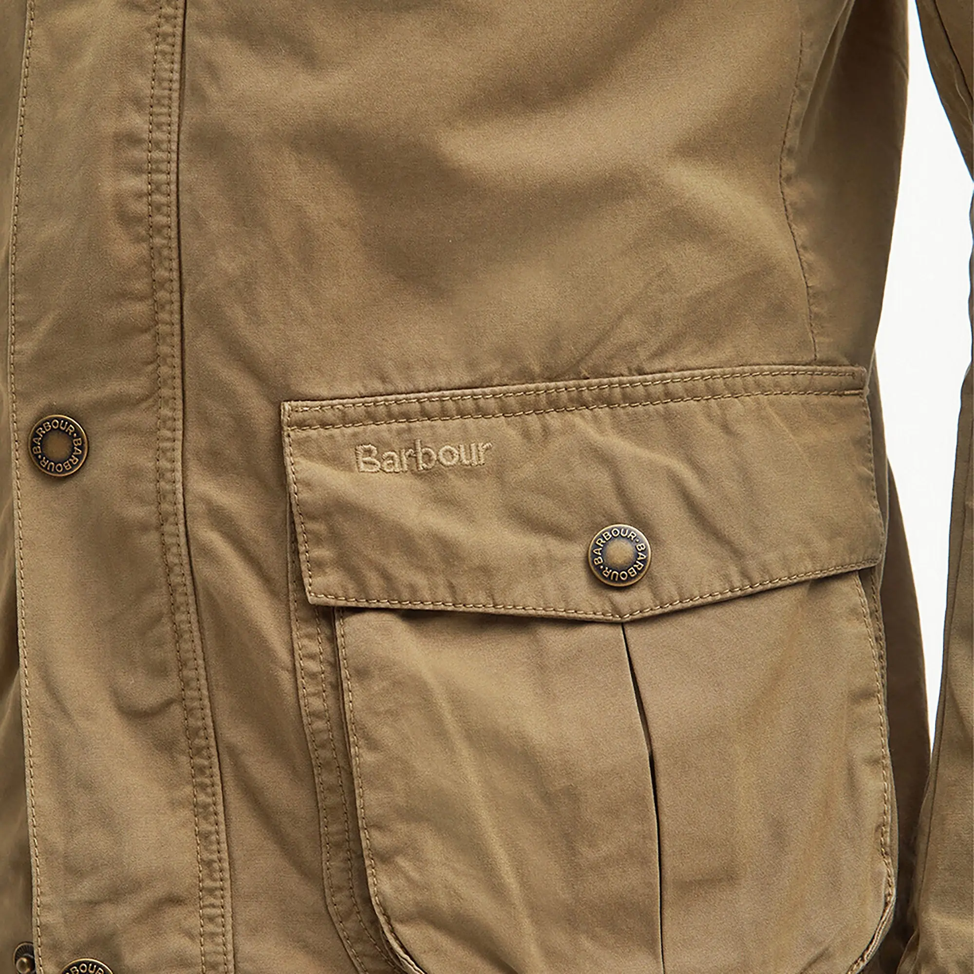 Product image 7 of 8 of Barbour Men's Corbridge Casual Jacket - Bleached Olive