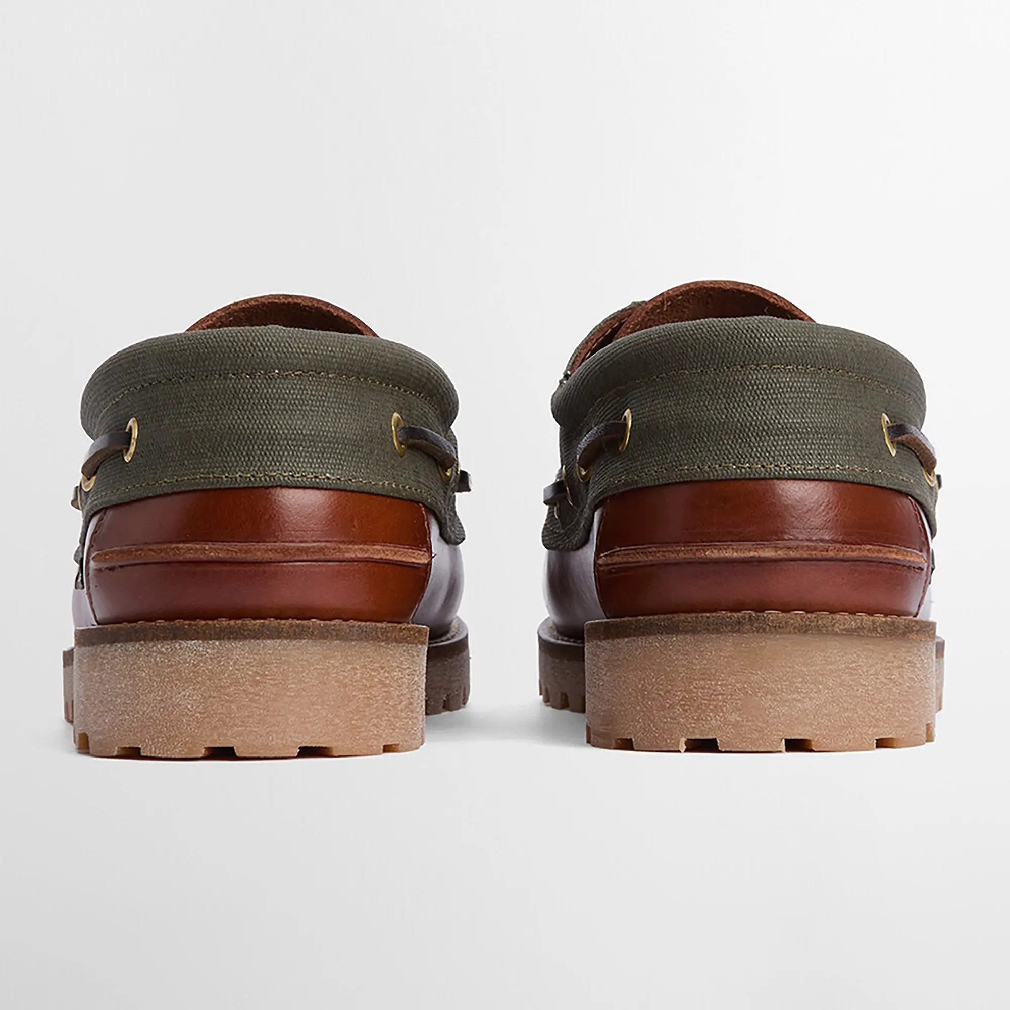 Product image 3 of 7 of Barbour Men's Deck Boat Shoes - Mahogany