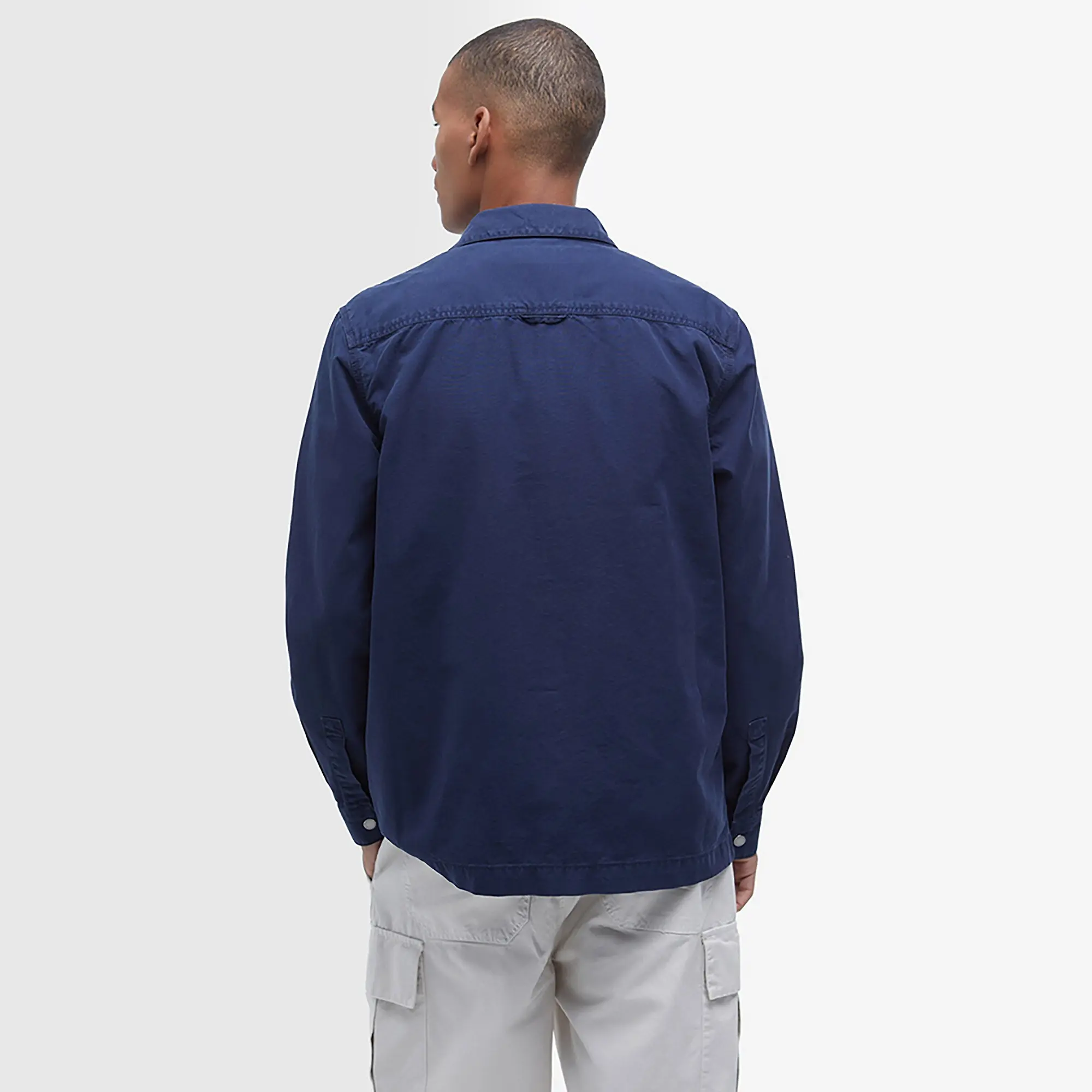 Product image 4 of 7 of Barbour Men's Grindle Cargo Overshirt - Navy