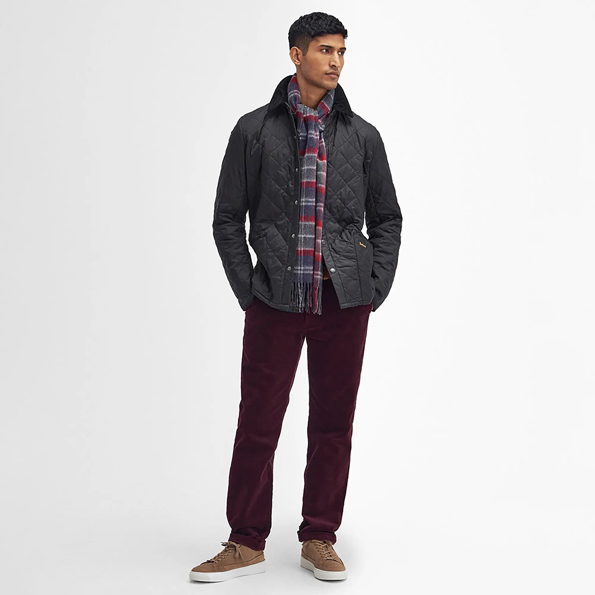 Product image 3 of 6 of Barbour Men's Heritage Liddesdale Quilted Jacket - Black
