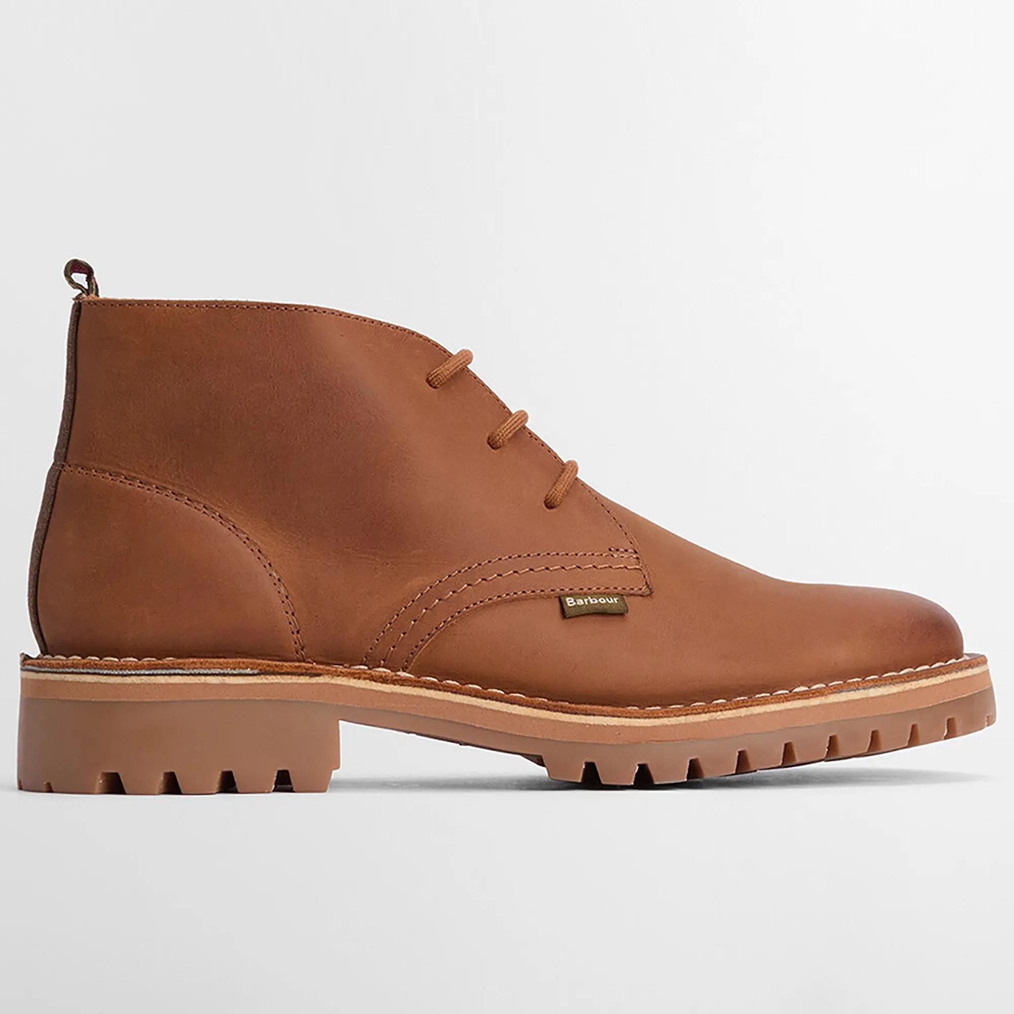 Product image 2 of 7 of Barbour Men's Hobart Chukka Boots - Cognac