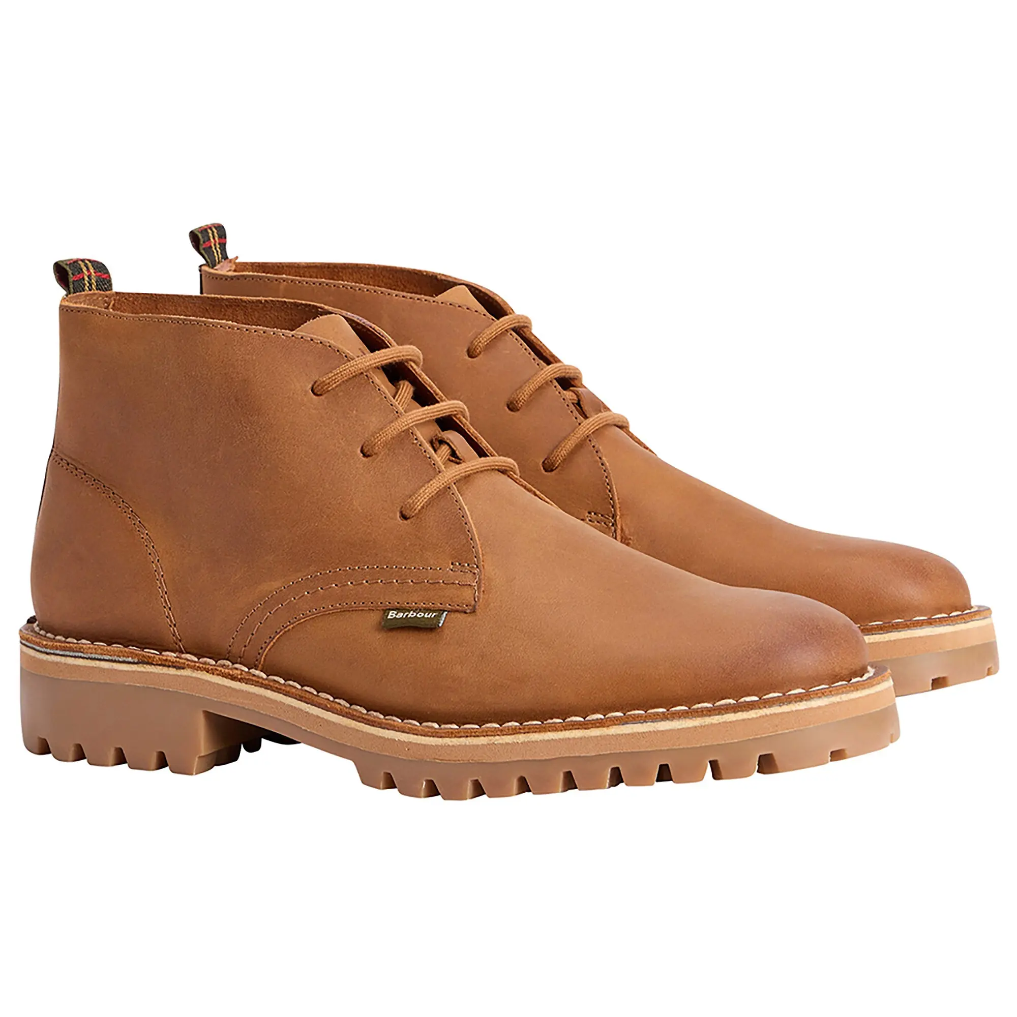 Product image 1 of 7 of Barbour Men's Hobart Chukka Boots - Cognac