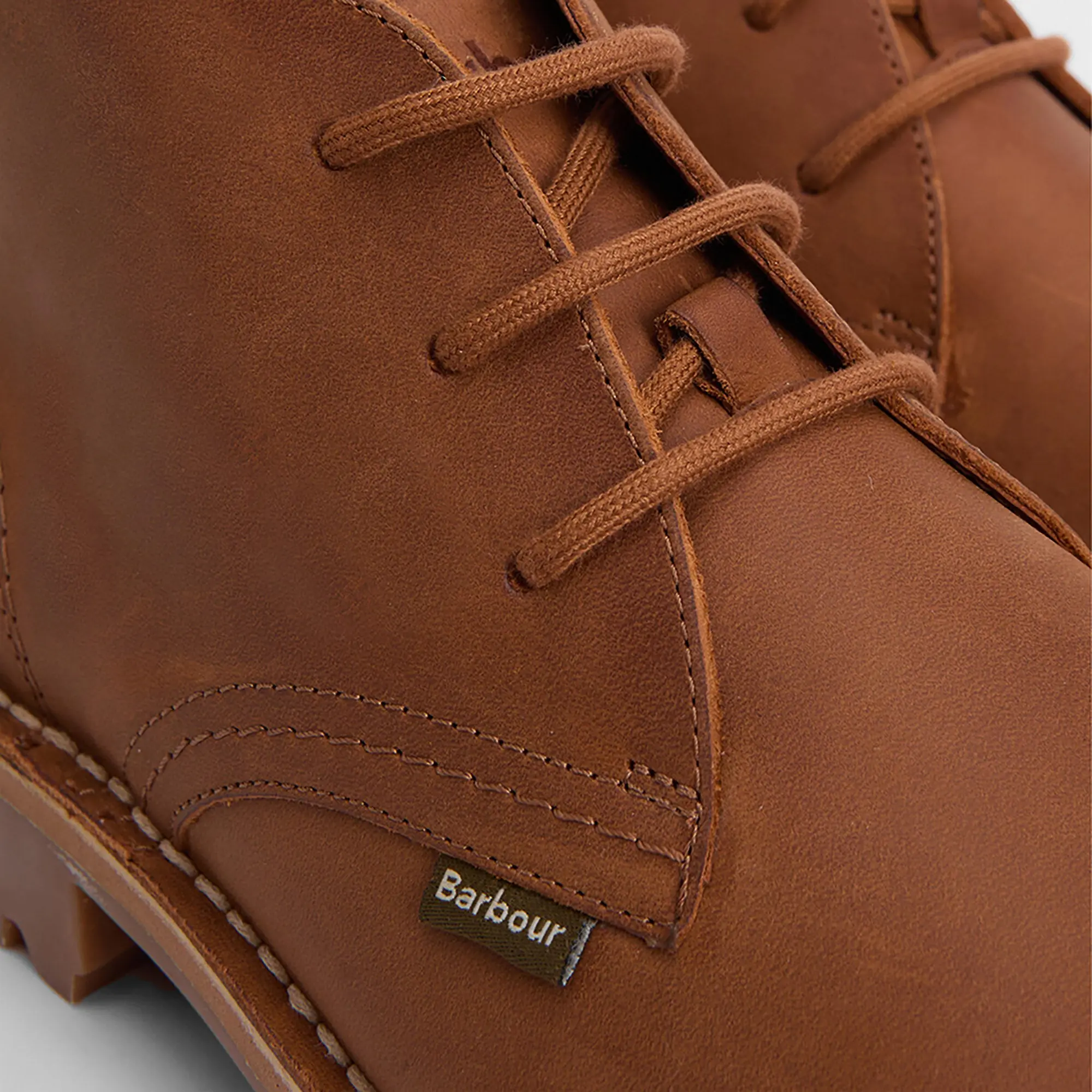 Product image 6 of 7 of Barbour Men's Hobart Chukka Boots - Cognac