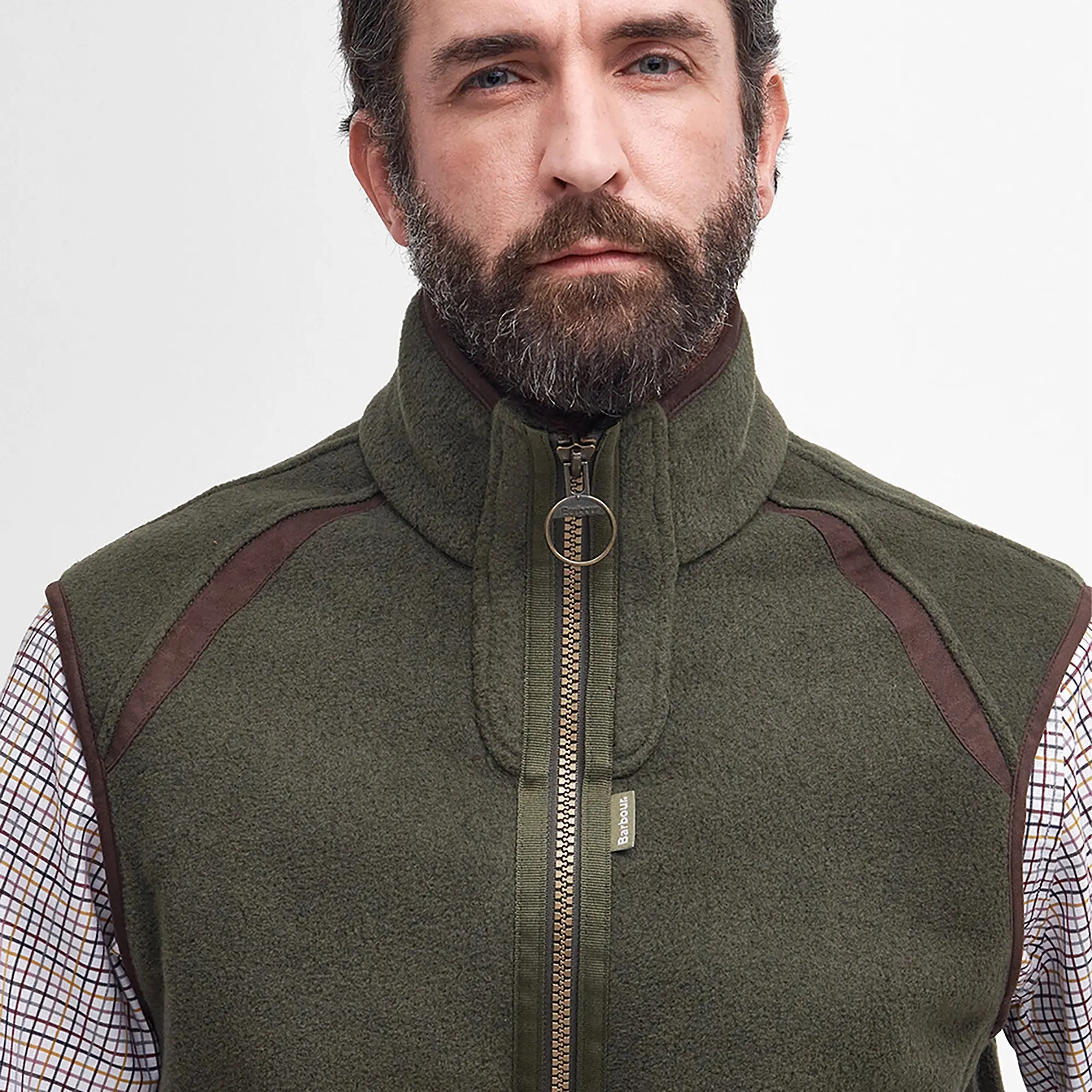 Product image 5 of 8 of Barbour Men's Langdale Fleece Gilet - Olive