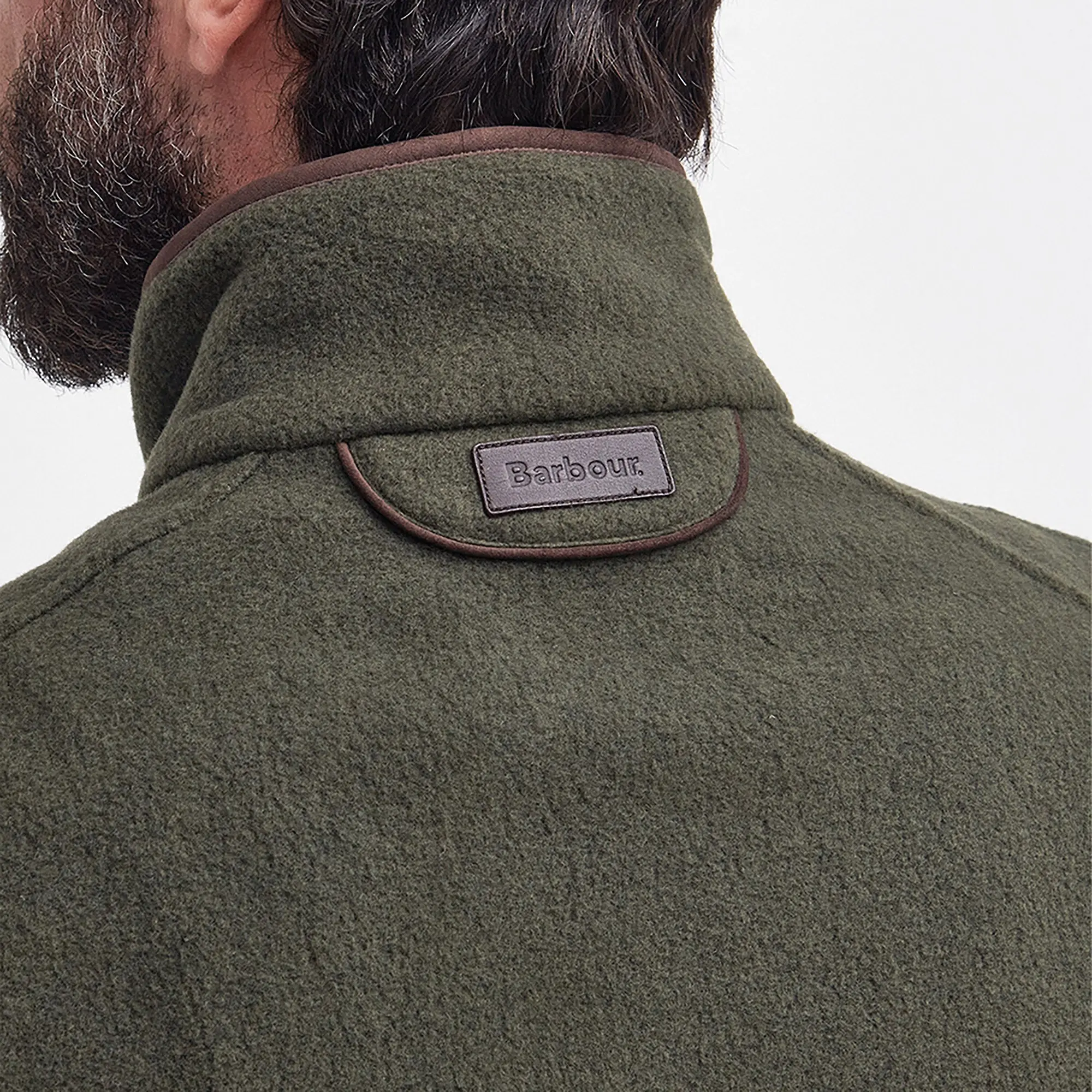 Product image 8 of 8 of Barbour Men's Langdale Fleece Gilet - Olive