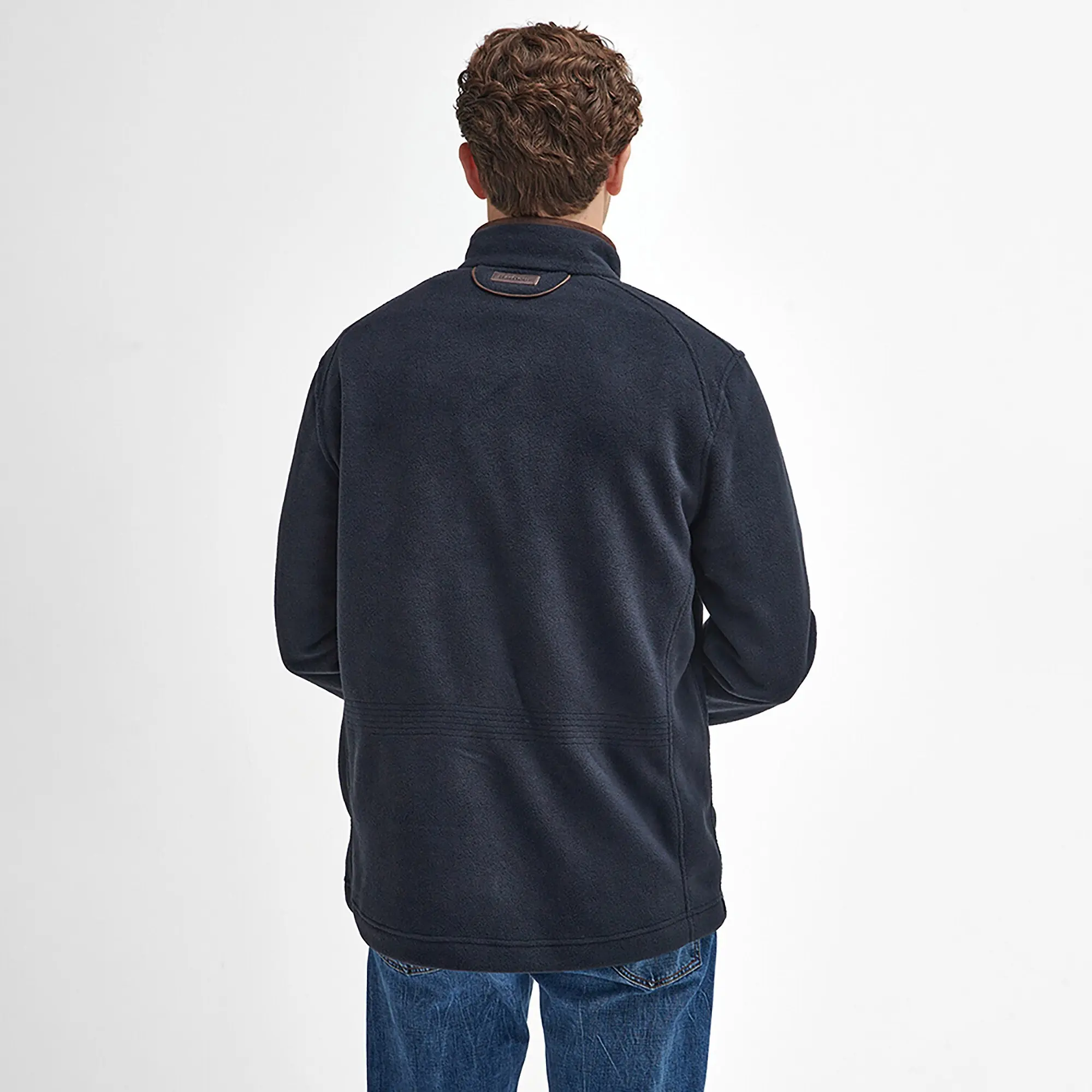 Product image 4 of 8 of Barbour Men's Langdale Fleece Jacket - Navy