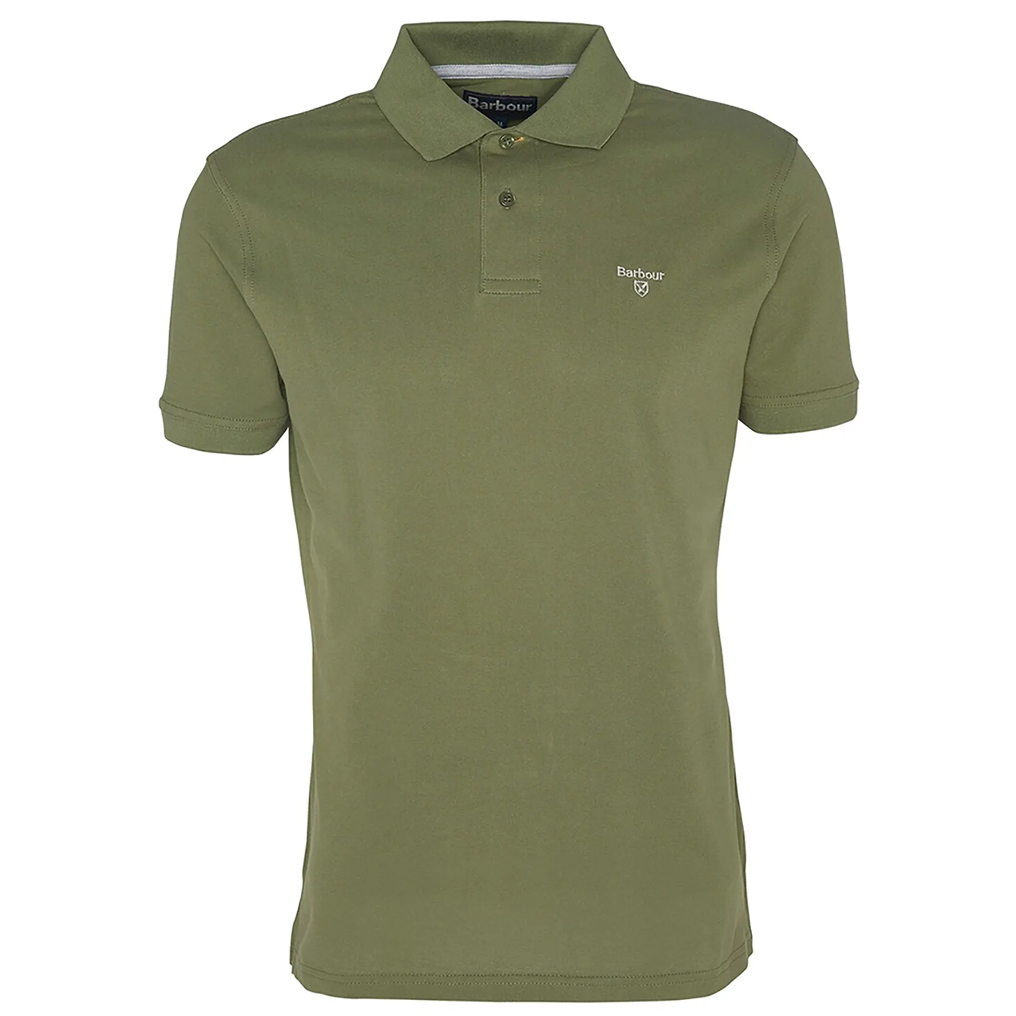 Product image 1 of 6 of Barbour Men's Lightweight Sports Polo Shirt - Burnt Olive
