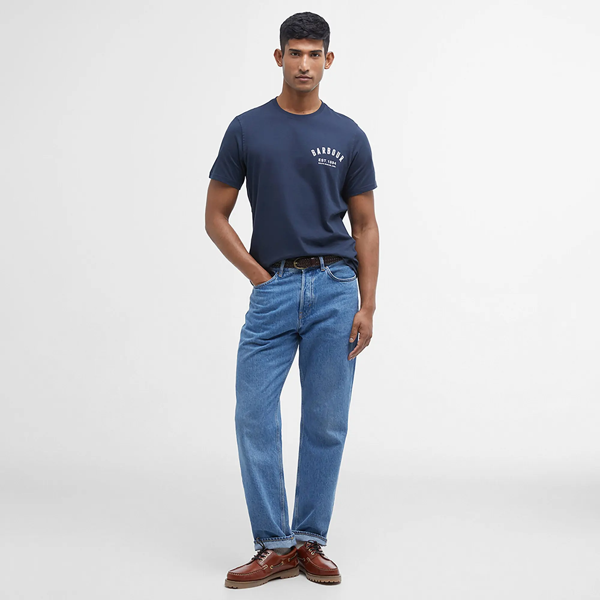 Product image 3 of 6 of Barbour Men's Preppy T-Shirt - New Navy