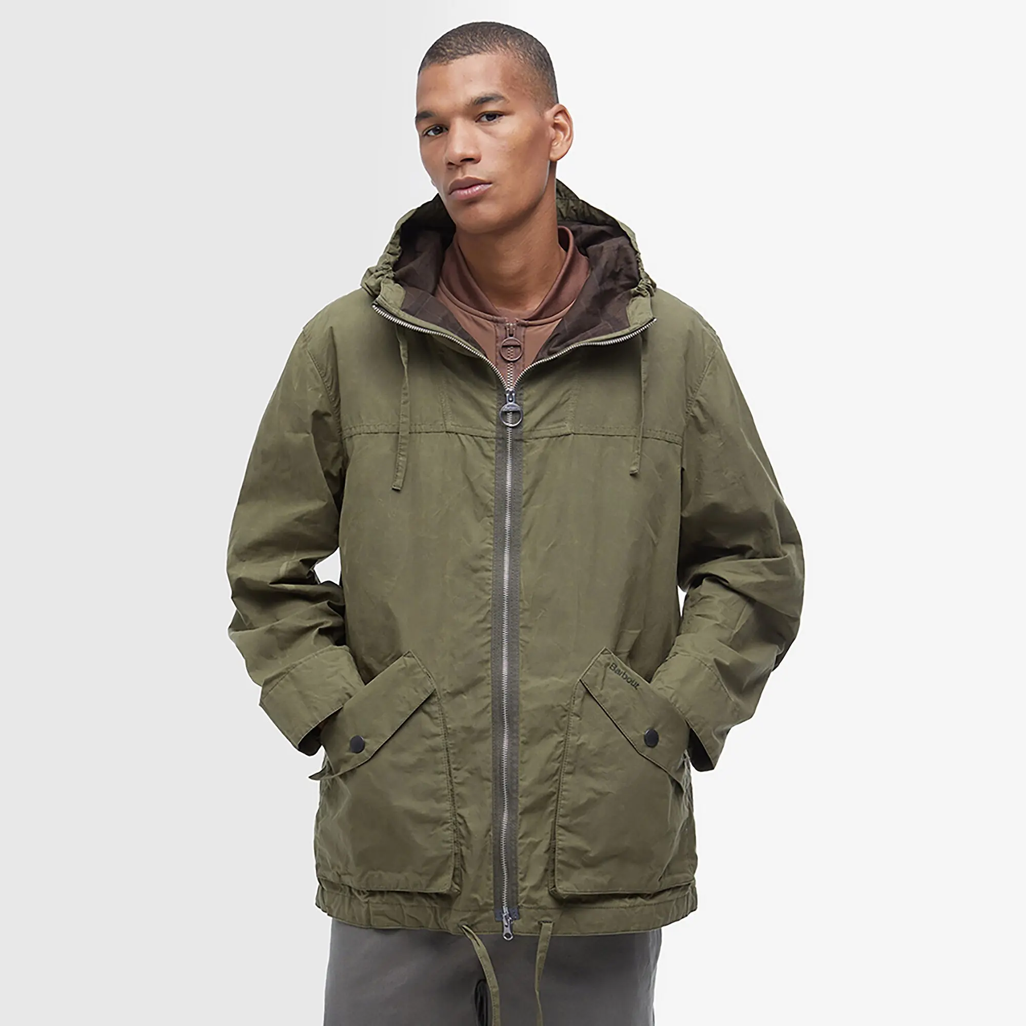 Product image 2 of 8 of Barbour Men's Re-Engineered Endurance Casual Jacket - Dusky Green