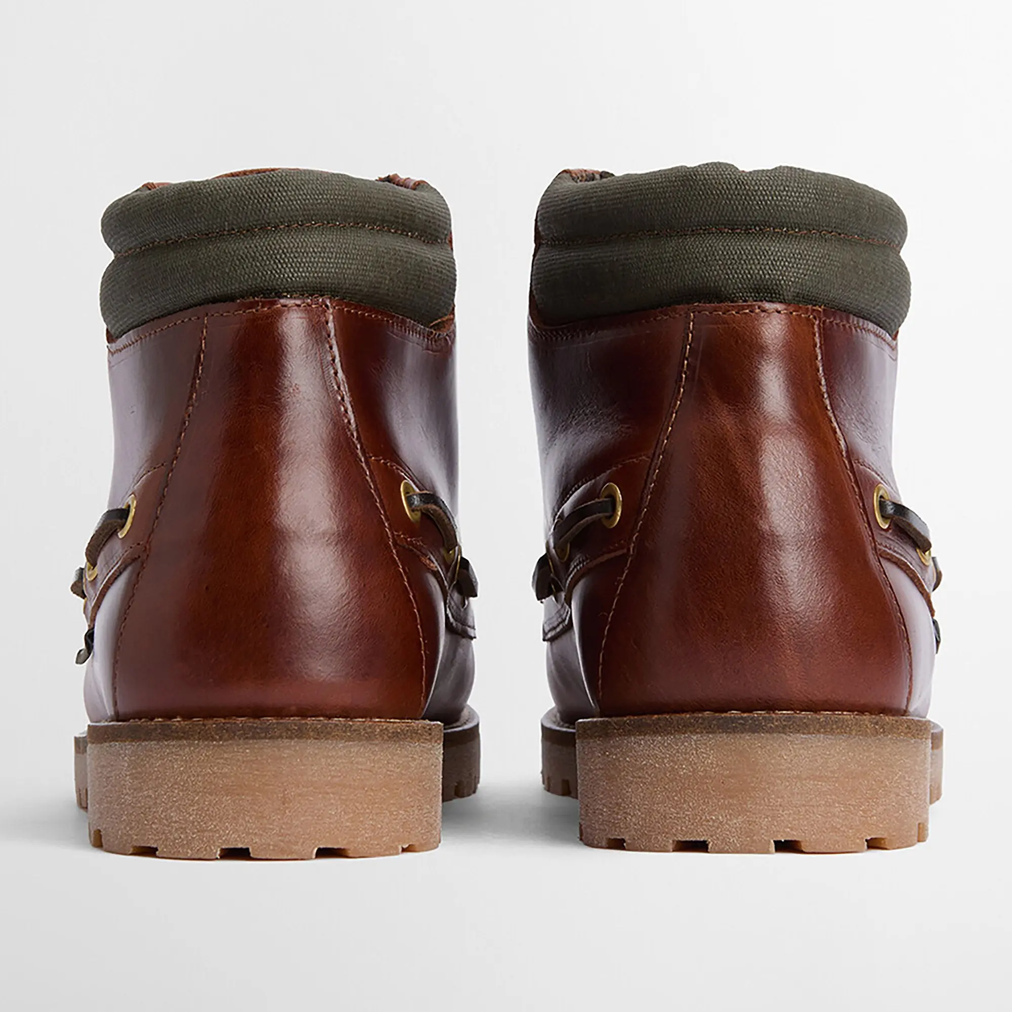 Product image 3 of 8 of Barbour Men's Tiller Moccasin Boots - Mahogany
