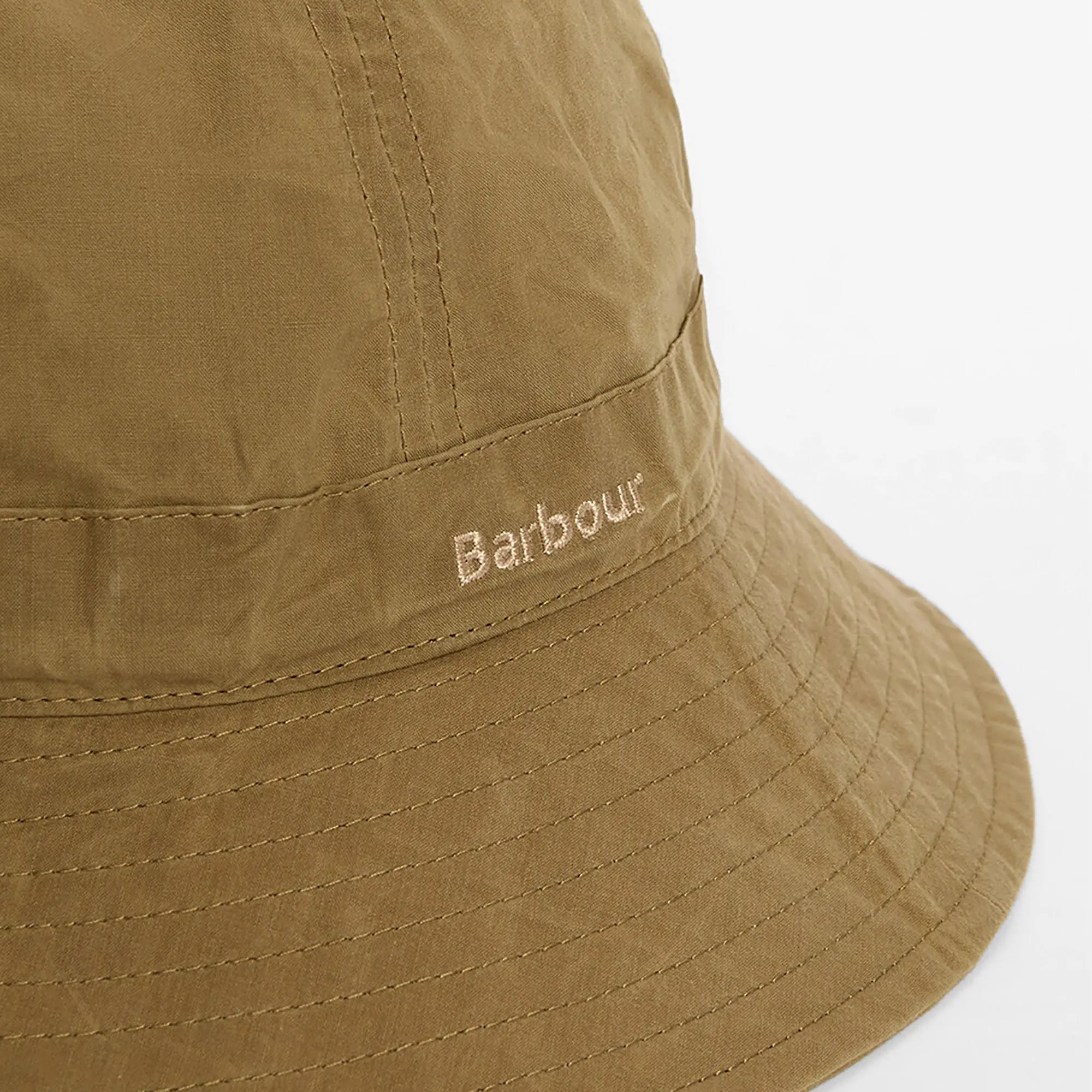 Product image 5 of 7 of Barbour Men's Transport 6 Panel Bucket Hat - Golden Khaki