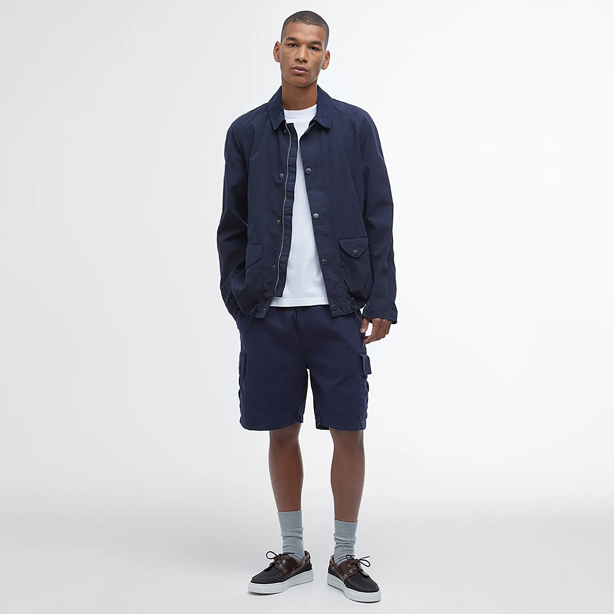 Product image 3 of 7 of Barbour Men's Utility Casual Chore Jacket - Navy