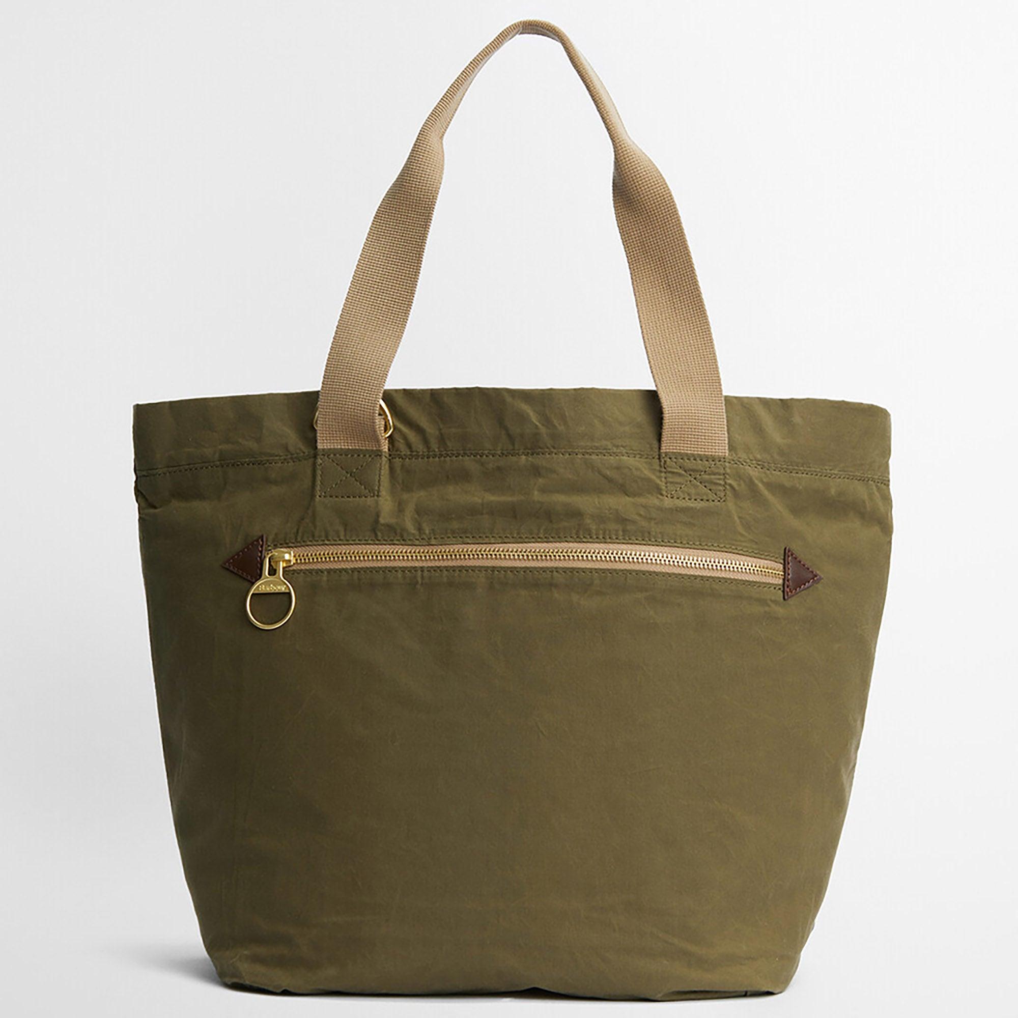 Barbour Transport Carry All Tote Bag - Dusky Green | British Attire
