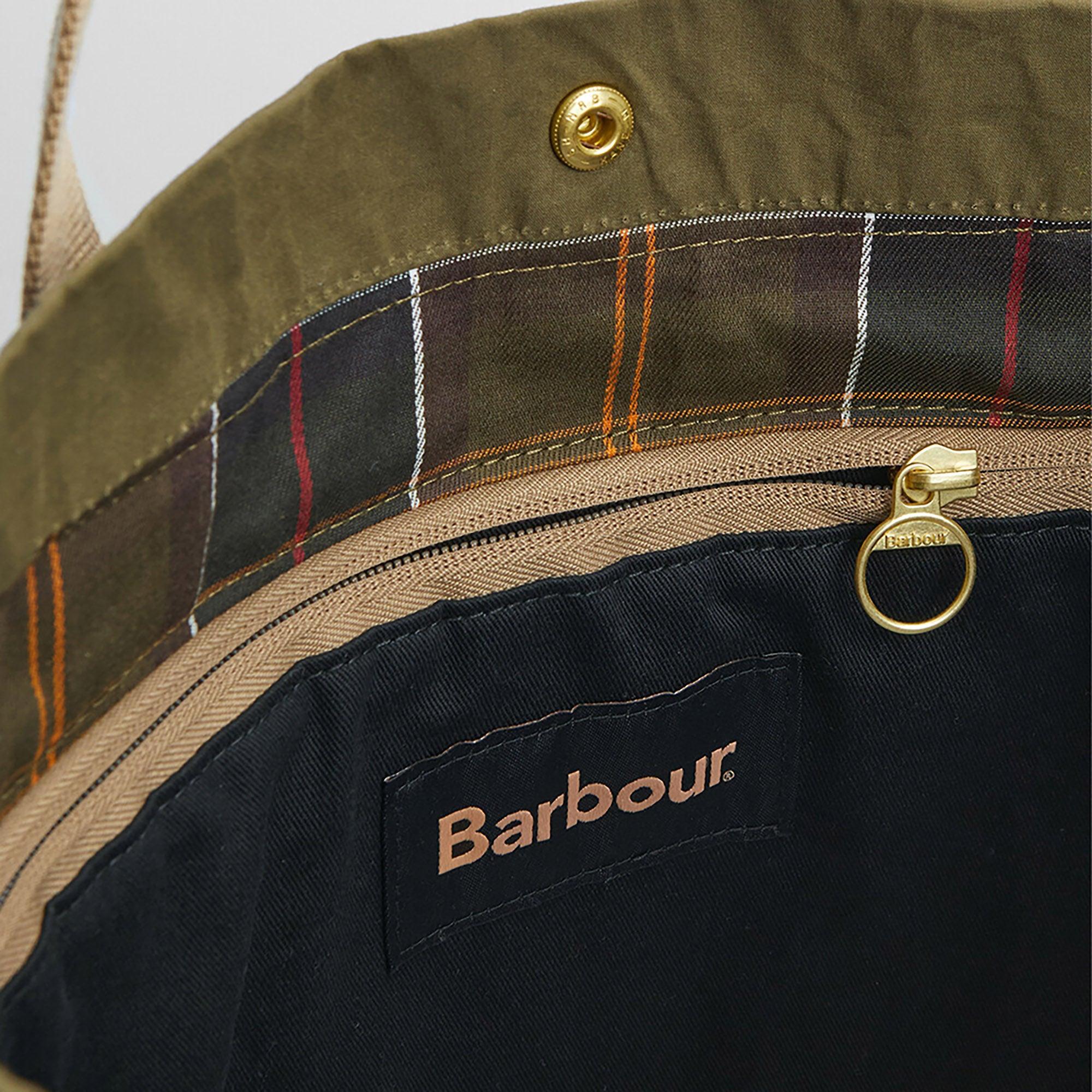 Barbour Transport Carry All Tote Bag - Dusky Green | British Attire