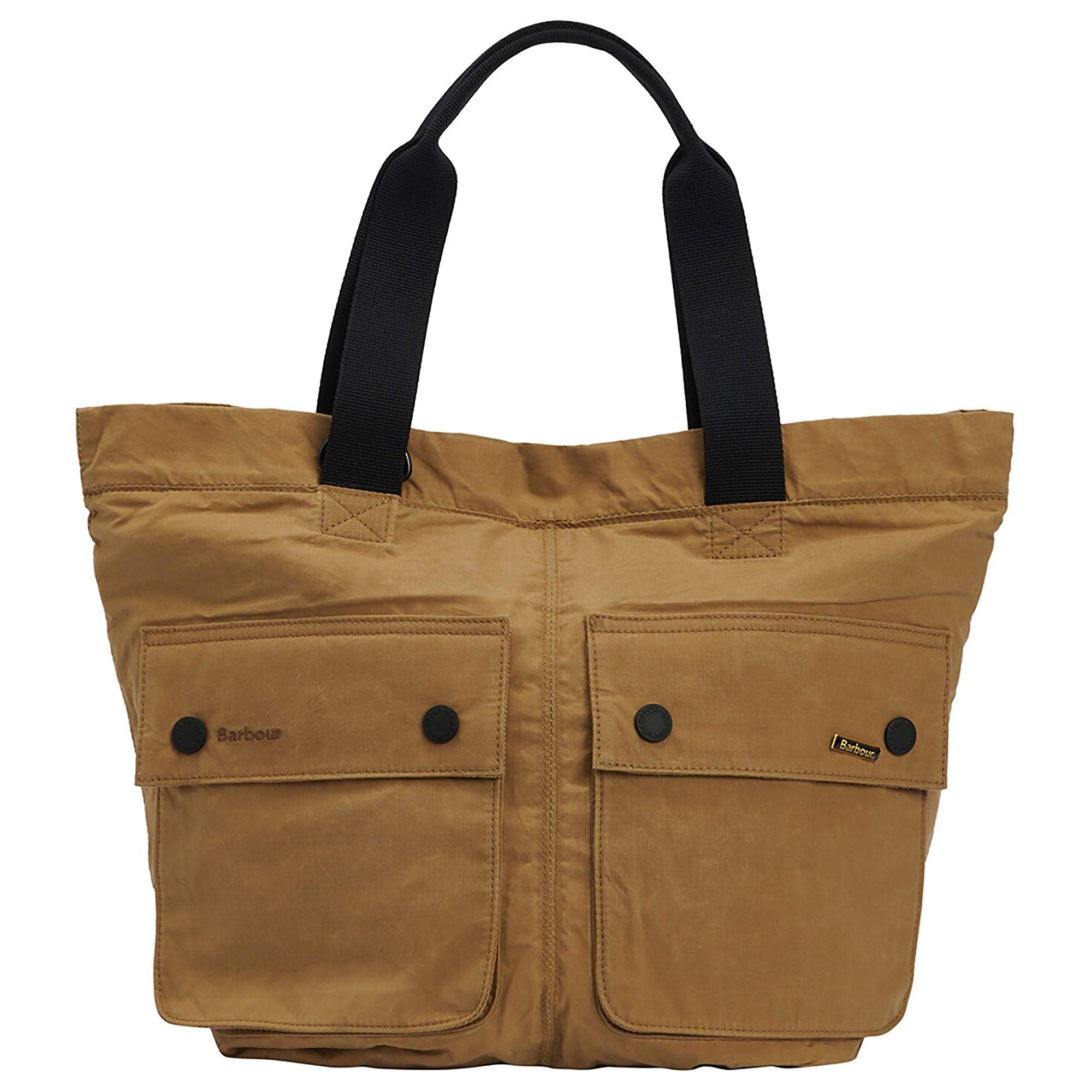 Barbour Transport Carry All Tote Bag - Golden Khaki | British Attire