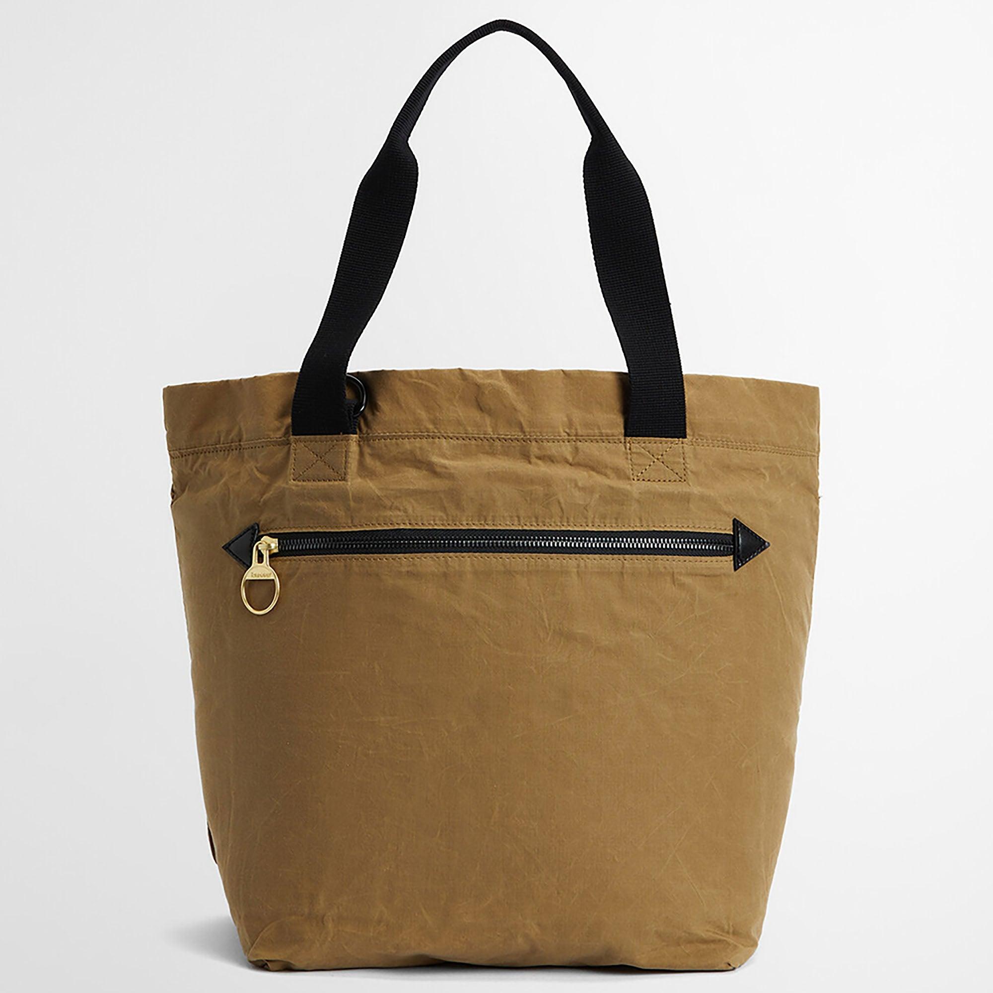 Barbour Transport Carry All Tote Bag - Golden Khaki | British Attire