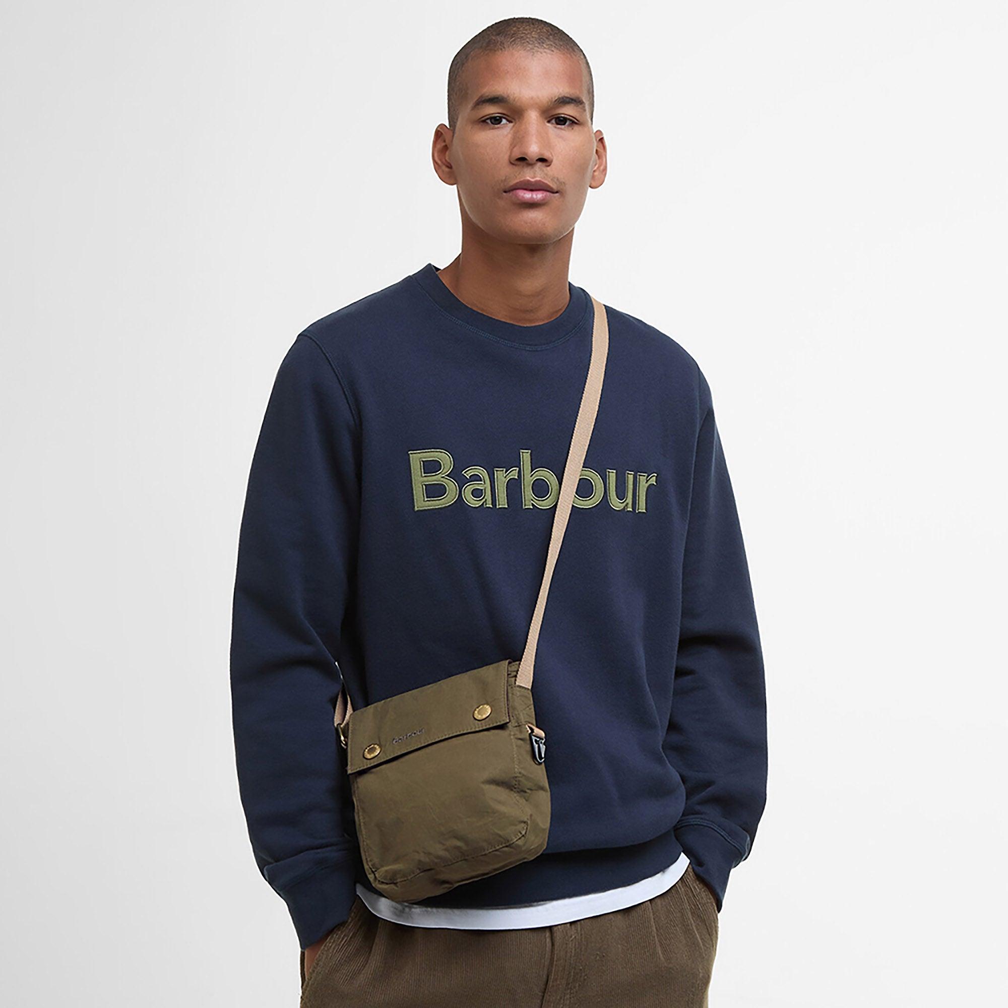 Barbour Transport Crossbody Bag - Dusky Green | British Attire