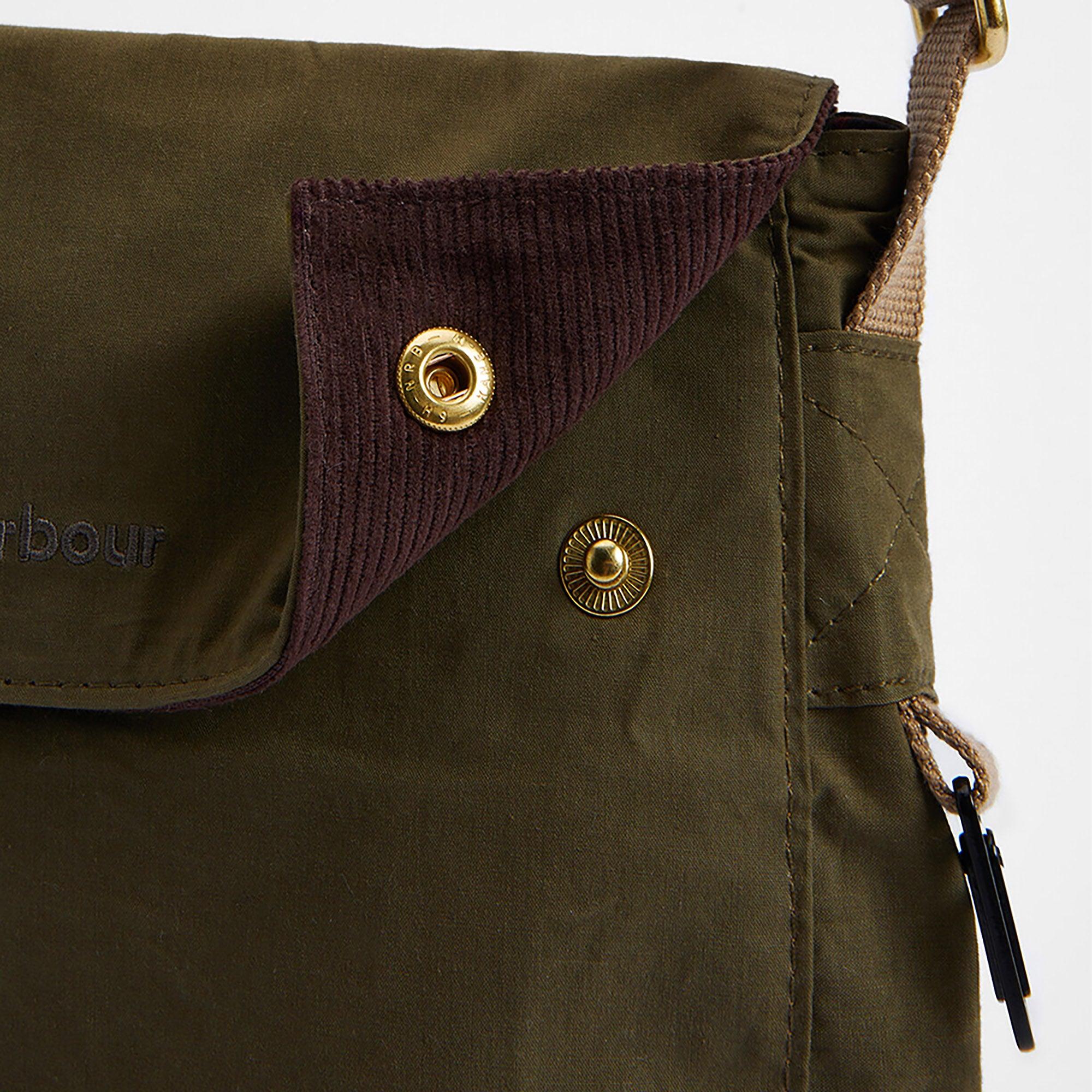 Barbour Transport Crossbody Bag - Dusky Green | British Attire